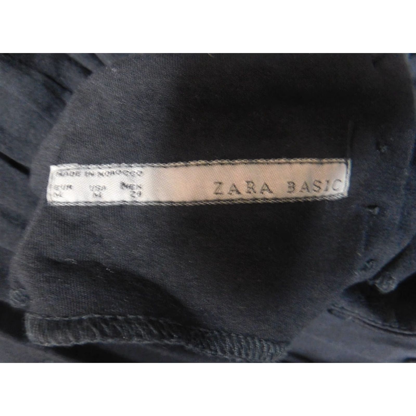 Zara Zara Dress Dress Pencil Gray Plaid Knit Stretch Viscose Rayon Knee Length Casual Formal M Womens Regular XS? No, use M; Wait—structure: Remove. Size M / US 6-8 / IT 42-44 - 5 Thumbnail