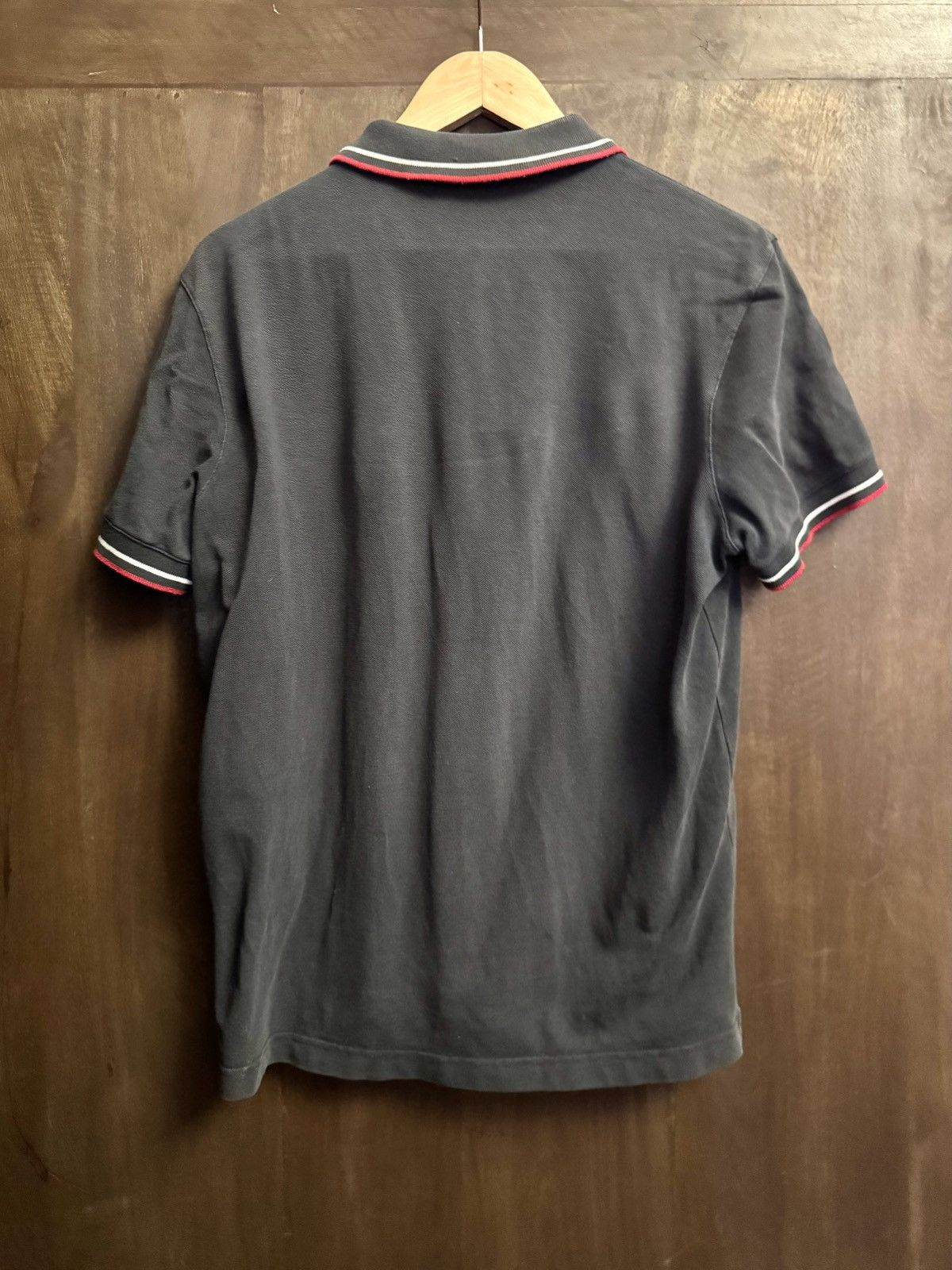 Prada vintage prada navy grey polo shirt XL slim fit men Size US XL / EU 56 / 4 - 7 Thumbnail