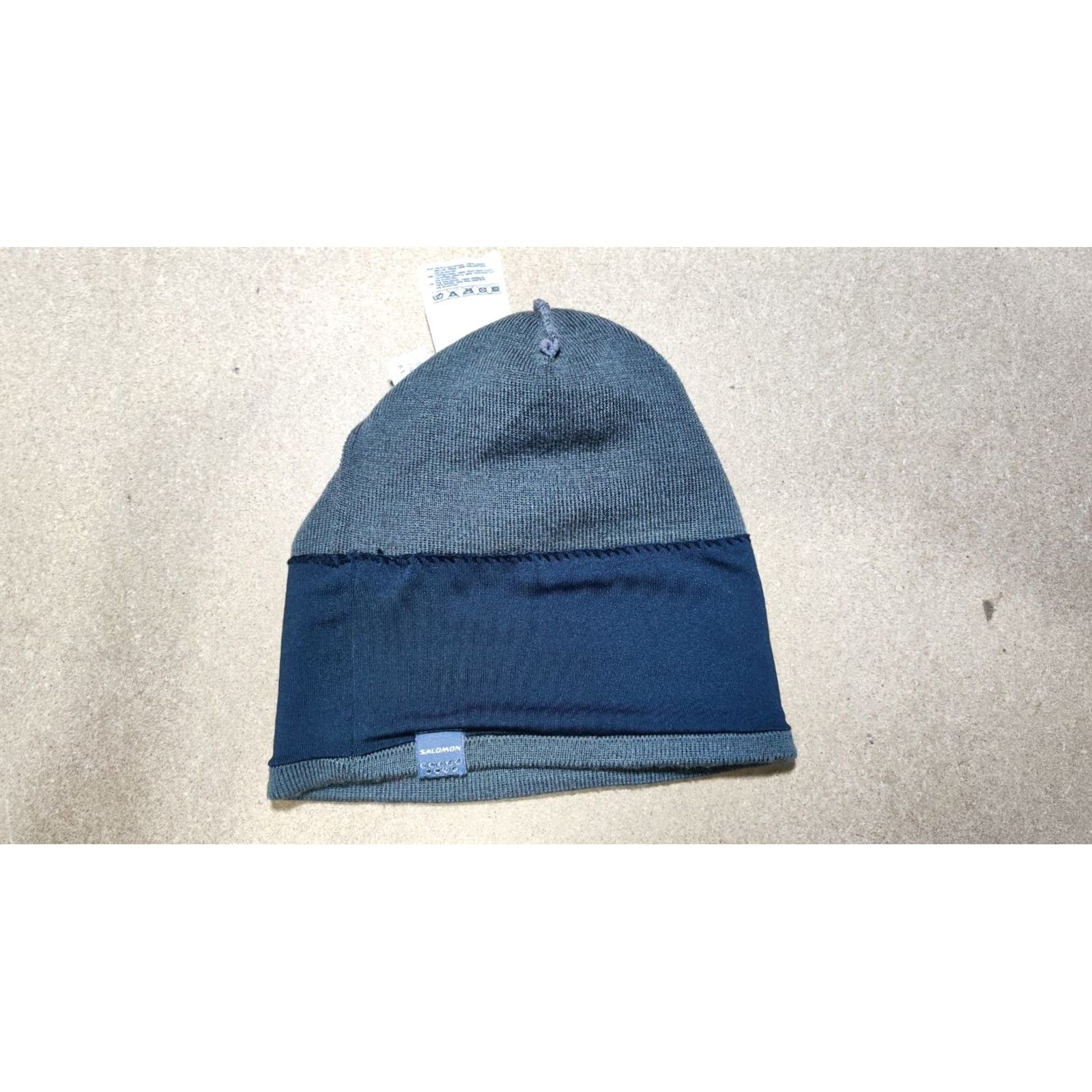 Salomon Salomon Beanie Hat One Size Thermal Lined Winter Pom Logo Knit Green Unisex Adults Size ONE SIZE - 6 Thumbnail