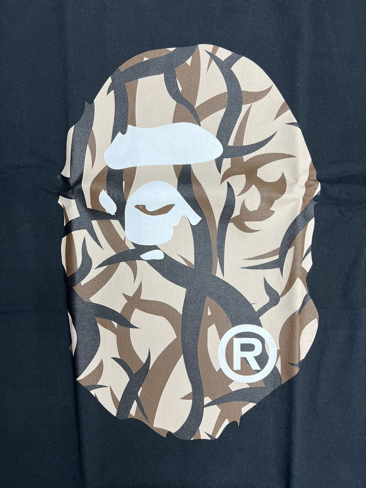 Bape Bape Trial Camo Big Ape Head T-Shirt Size US XL / EU 56 / 4 - 2 Thumbnail