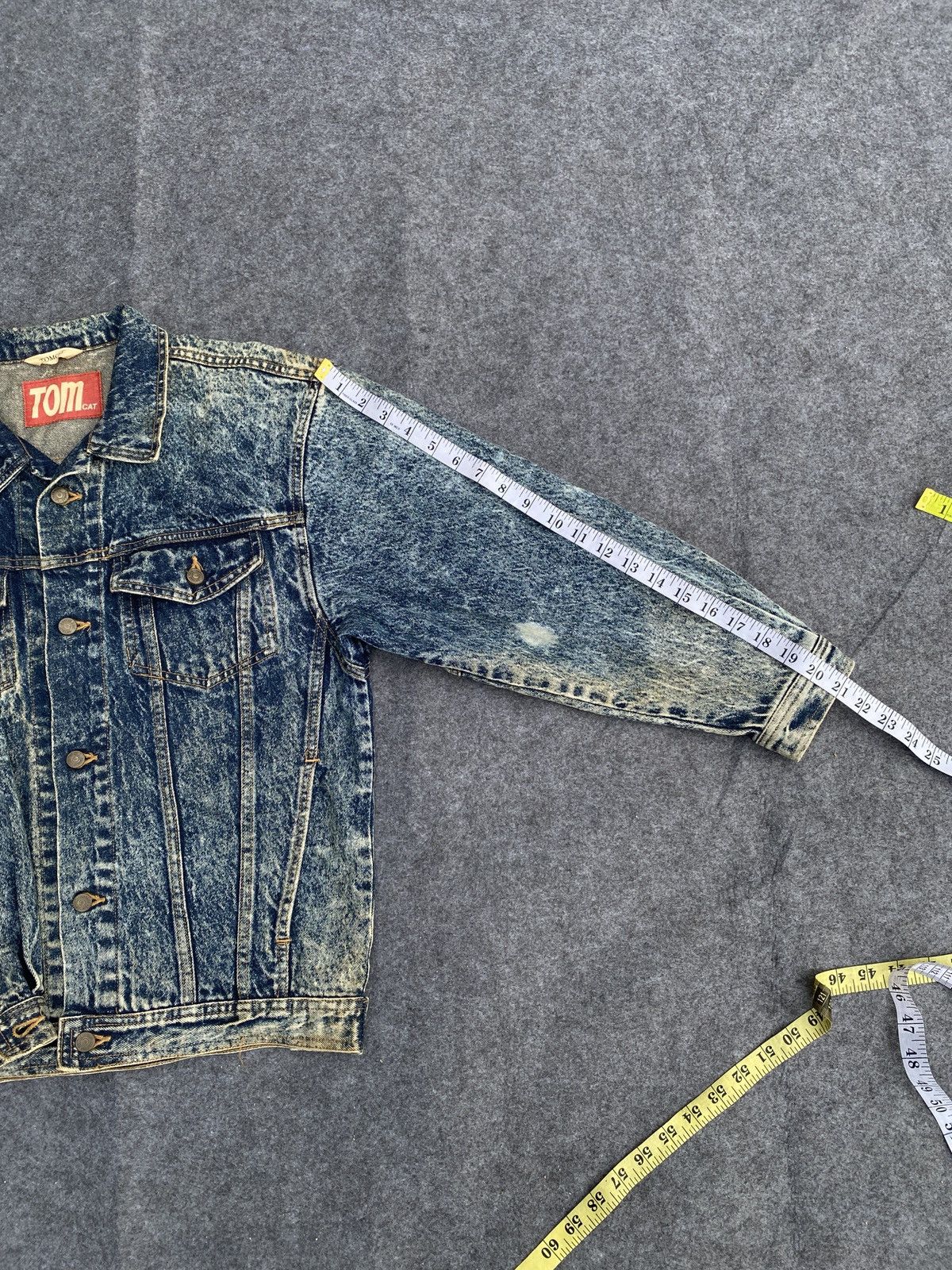 Japanese Brand Vintage tom cat denim jacket Size US M / EU 48-50 / 2 - 12 Thumbnail