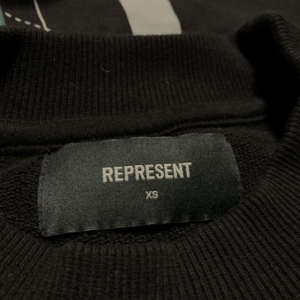 Represent Clo. Represent XS Initial Assembly Black Sweatshirt Crewneck Size US XS / EU 42 / 0 - 5 Thumbnail