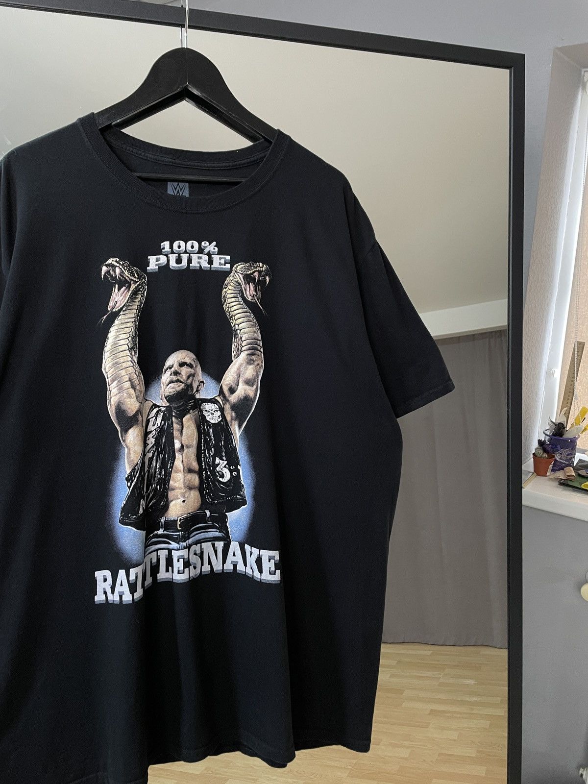 WWE Vintage Stone Cold Steve Austin Rattlesnake Tee WWF WWO Size US XXL / EU 58 / 5 - 4 Thumbnail