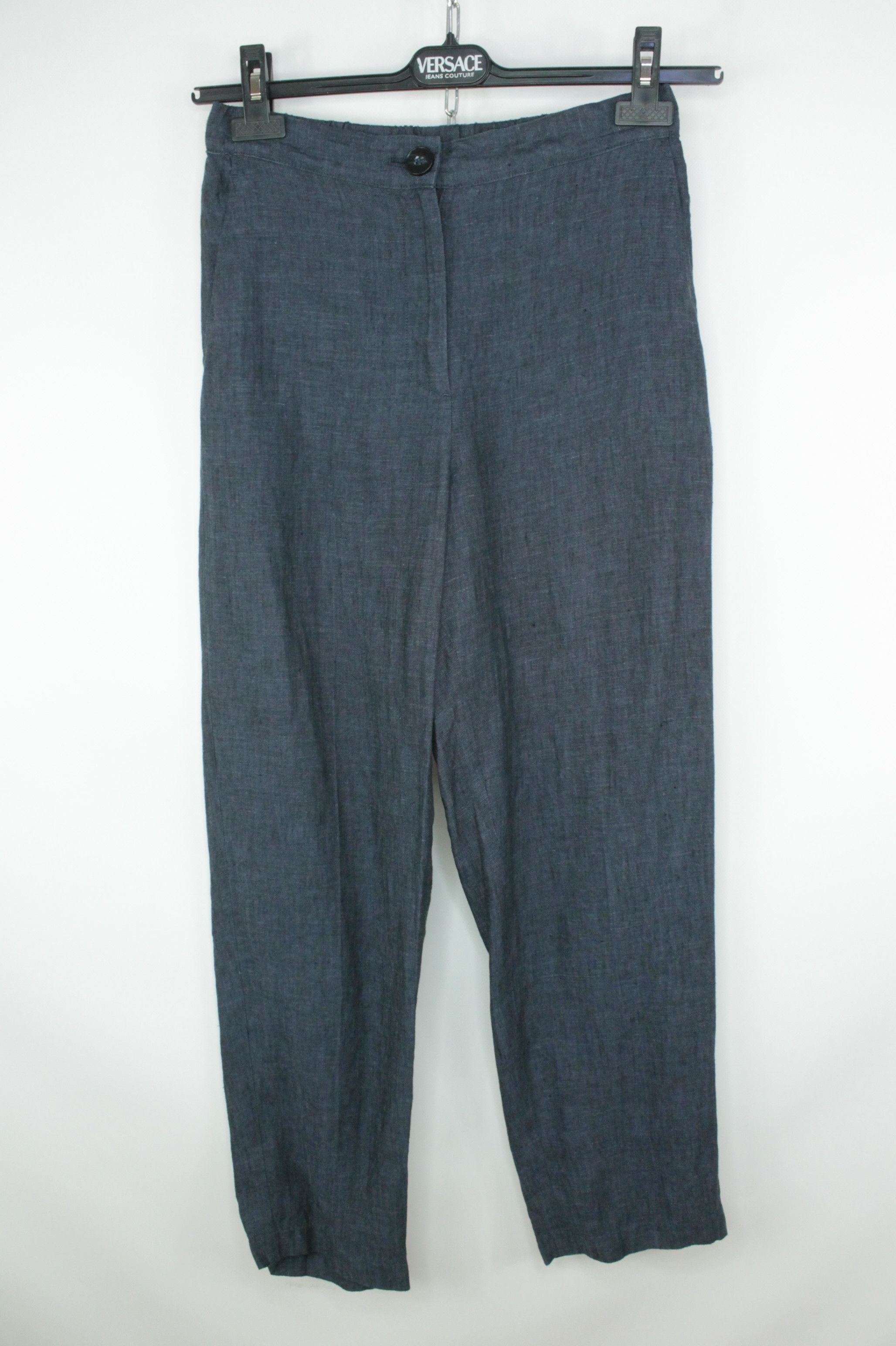 Falcone Falconeri Linen Pants Straight Fit High Rise Women's Size 28" / US 6 / IT 42 - 1 Thumbnail