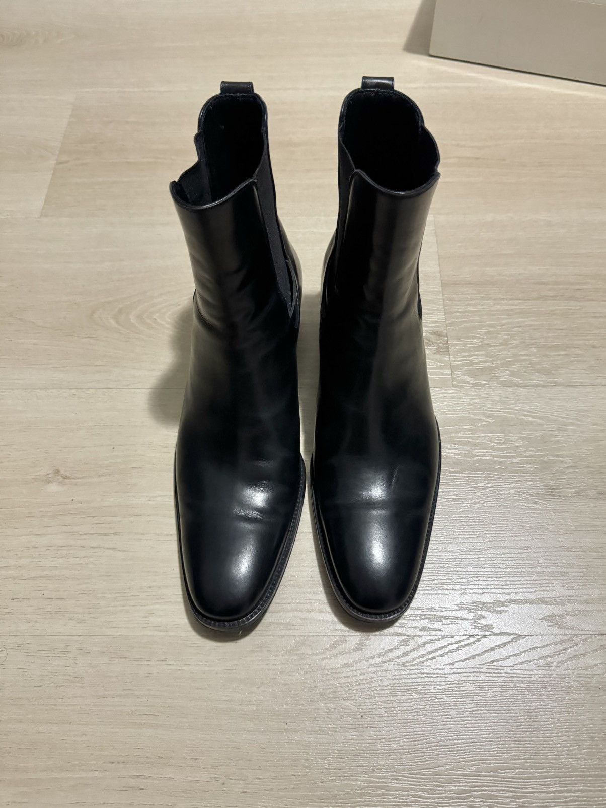 Dior Dior AW06 “These Grey Days” Cuban Heel Boots Size US 9.5 / EU 42-43 - 3 Thumbnail