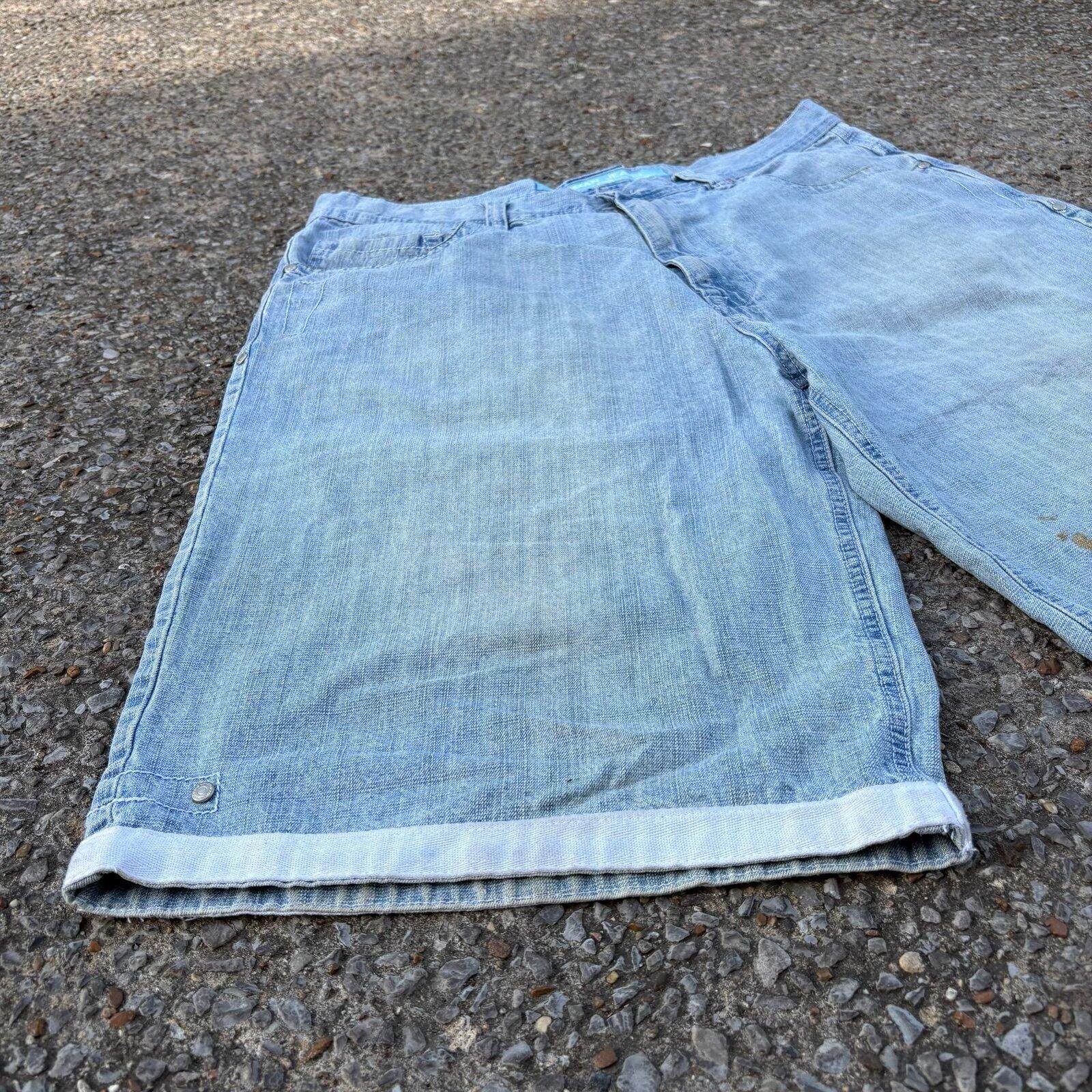 Southpole Y2K skater Jnco style jorts Size US 38 / EU 54 - 7 Thumbnail