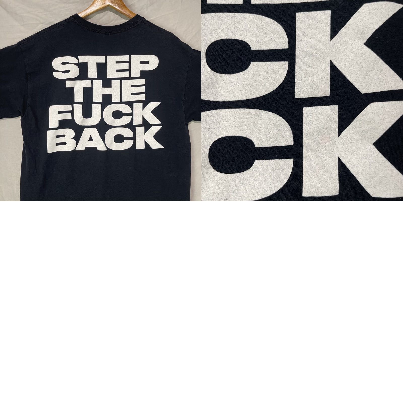Gildan Sworn Enemy Shirt Mens Large Black Gamechanger NY Punk Band Step The Fcuk NYHC Size US L / EU 52-54 / 3 - 9 Thumbnail
