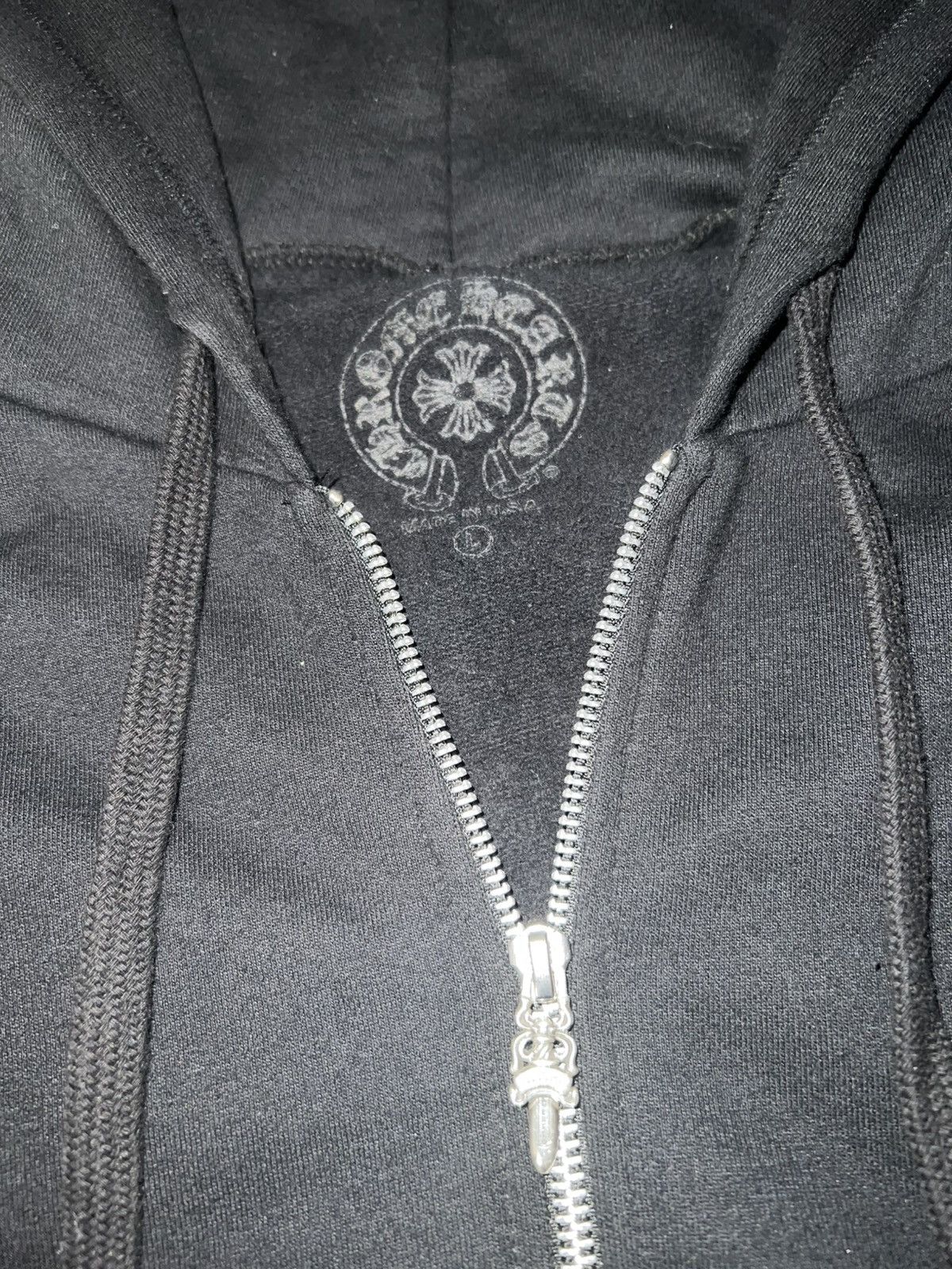 Chrome Hearts Chrome Hearts Vertical Logo Zip Up Size US L / EU 52-54 / 3 - 5 Thumbnail