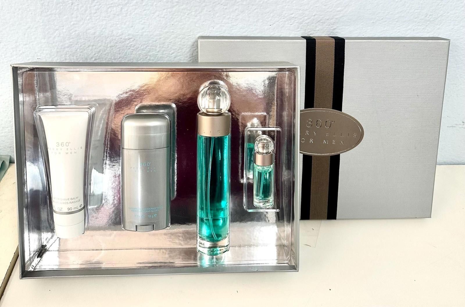 Perry Ellis Perry Ellis 360 4pcs Perfume Set for Men Size ONE SIZE - 1 Preview