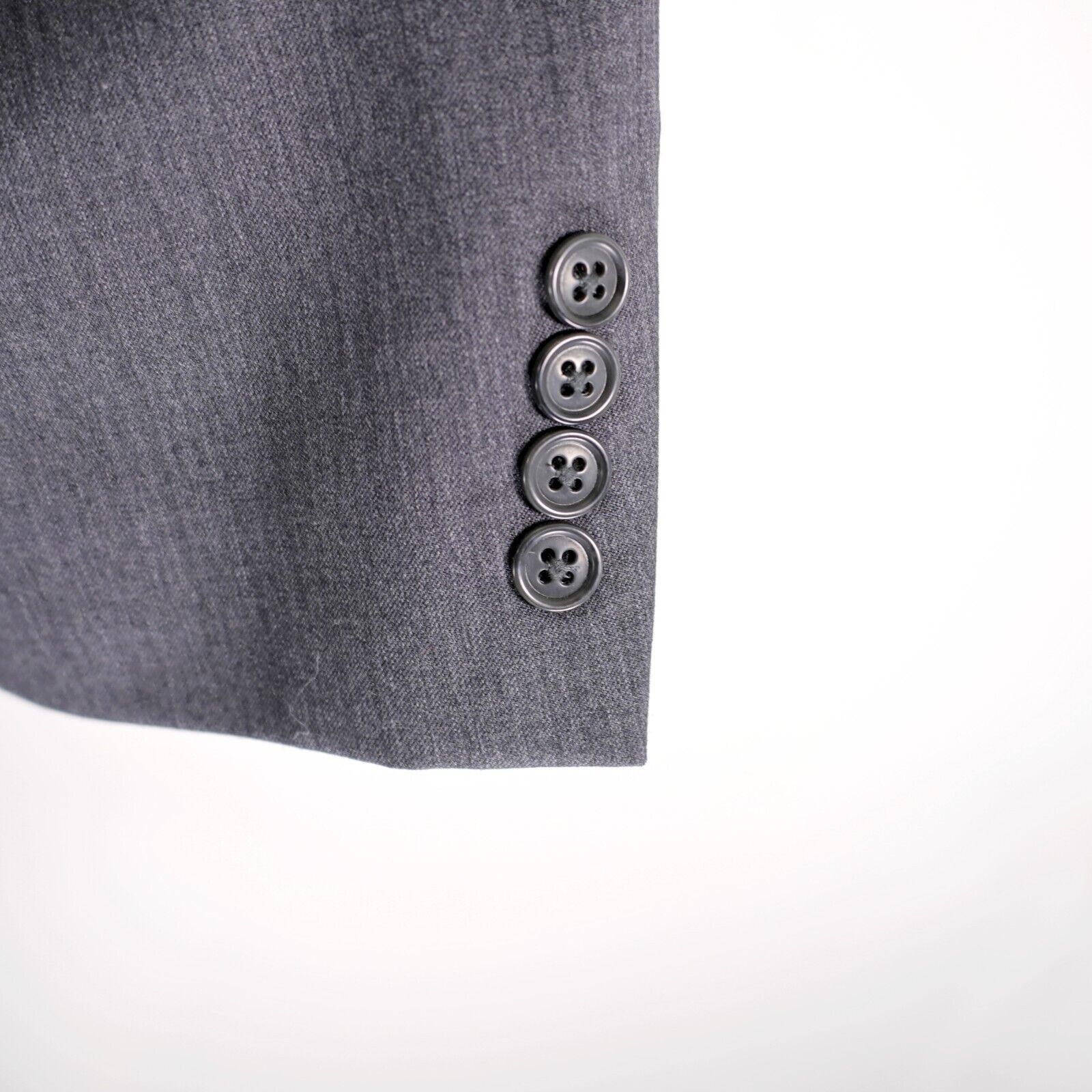 Calvin Klein Calvin Klein Wool Gray 2 Button 2 Piece Suit 42L 36/32 High Size 42L - 6 Thumbnail