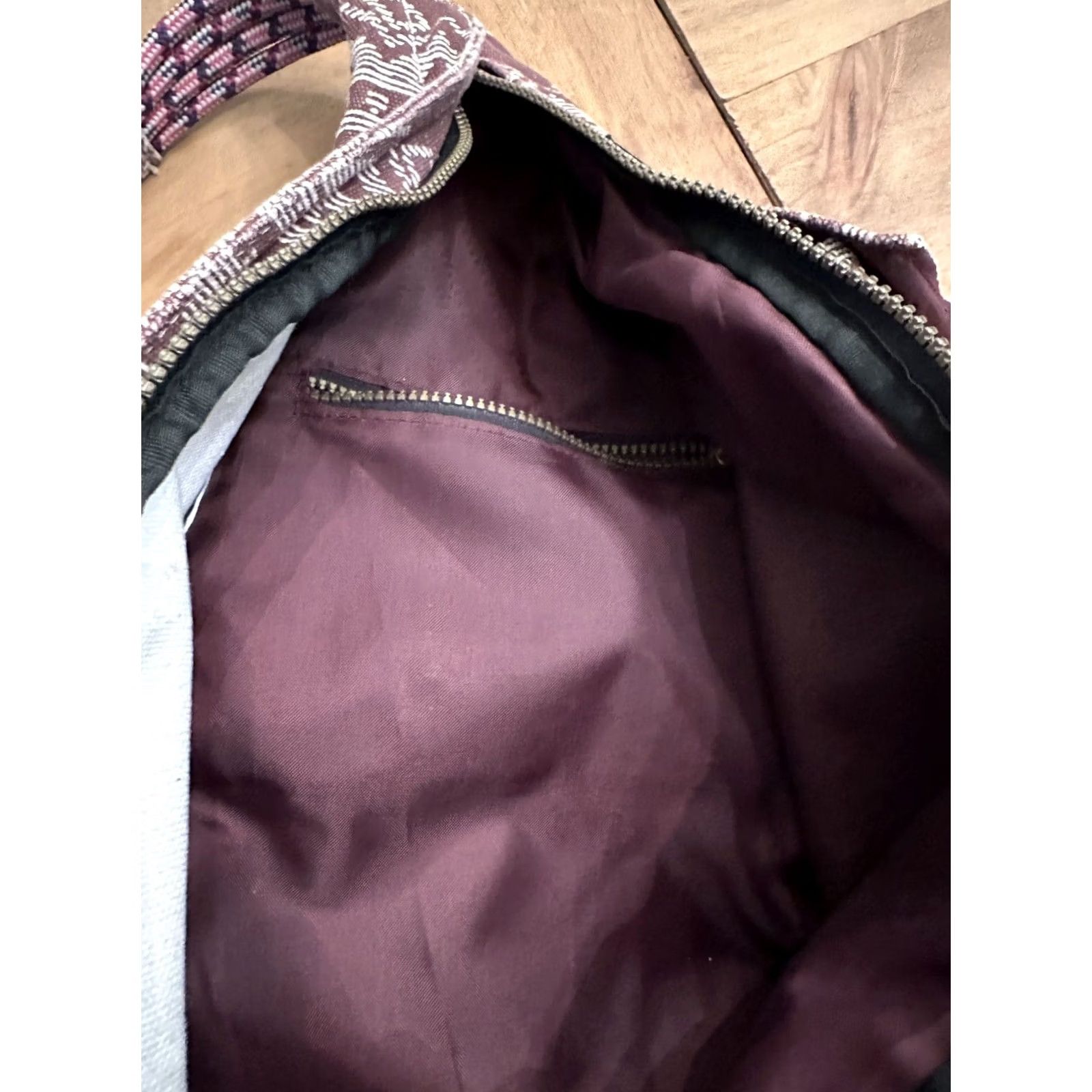 KAVU KAVU Rope Sling Bag Cross Body Hiking Backpack Purple Size ONE SIZE - 7 Thumbnail