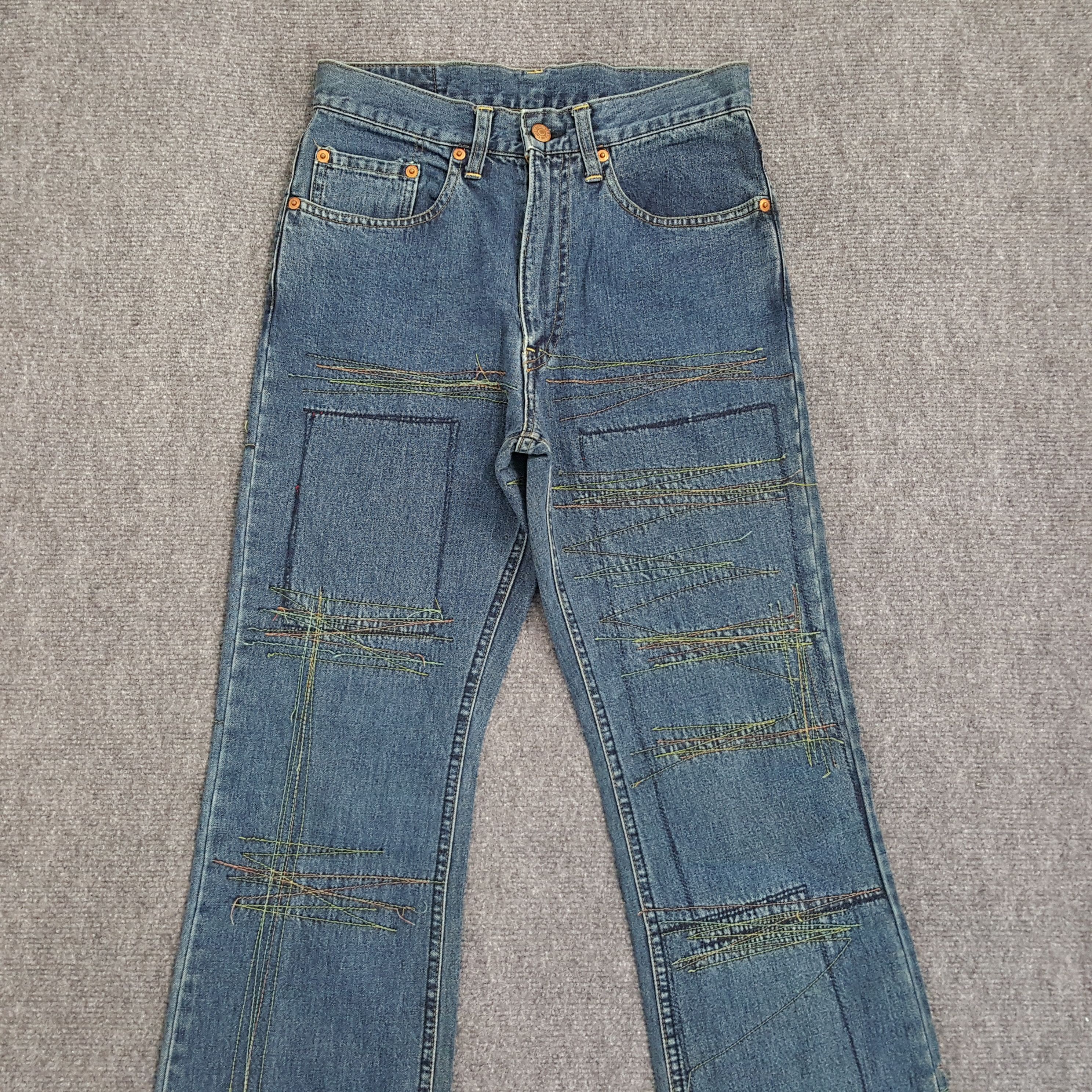 Hysteric Glamour × If Six Was Nine × Vintage Hysteric Glamour Japanese Brand Bootcut Denim Jeans Size US 27 - 5 Thumbnail