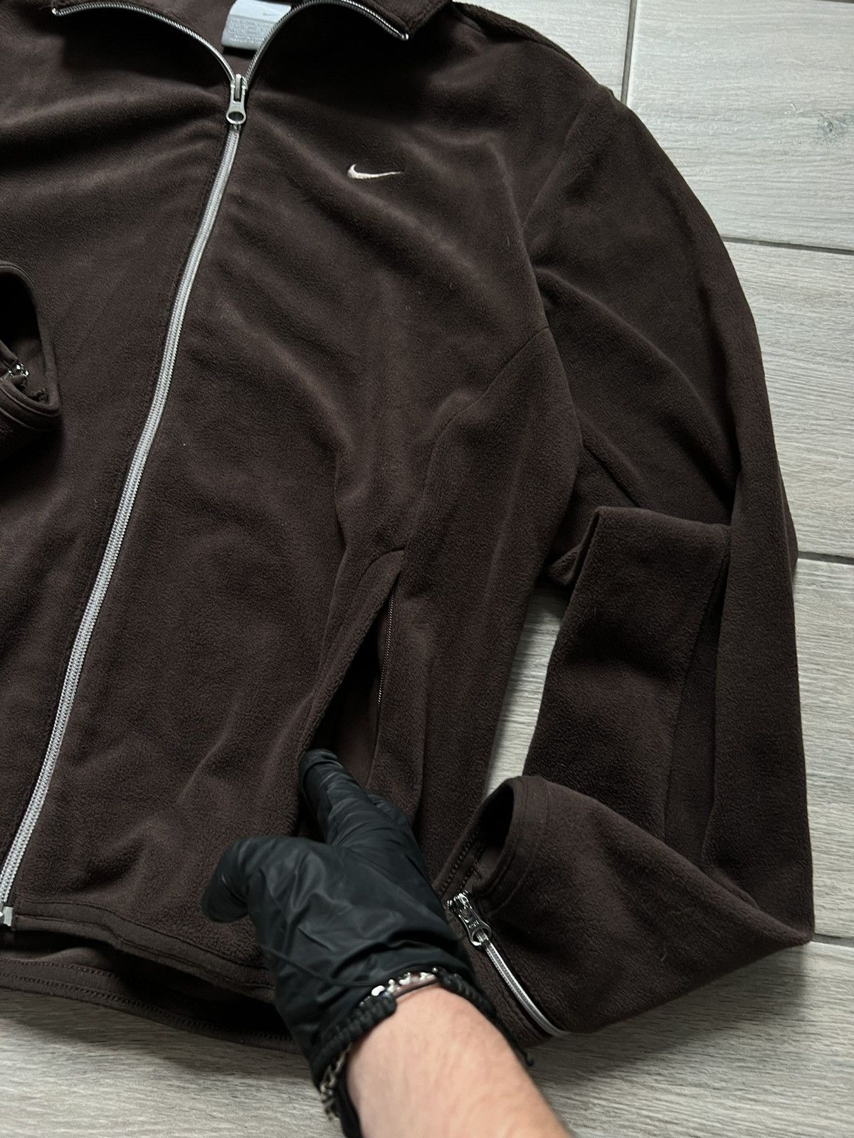 Nike Nike Vintage Fleece Brown 🤎 Mini Logo Size XL / US 12-14 / IT 48-50 - 4 Thumbnail