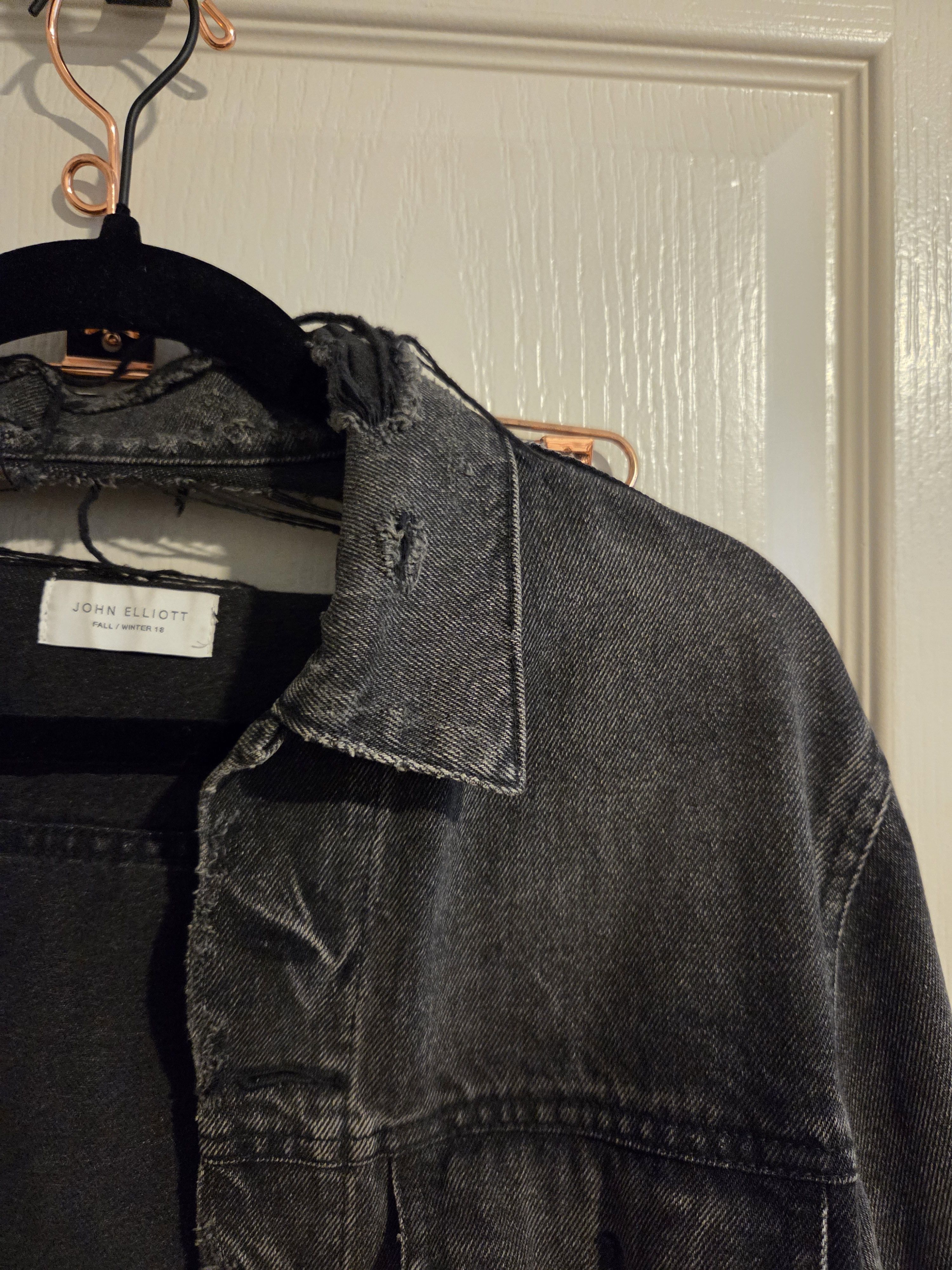 John Elliott Black Denim Thumper Sz 2 Size US M / EU 48-50 / 2 - 3 Thumbnail