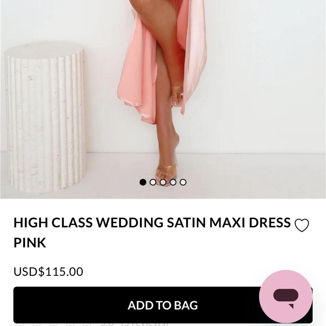 Other NEW formal maxi Hello Molly ribbon back pink dress Size S / US 4 / IT 40 - 2 Thumbnail