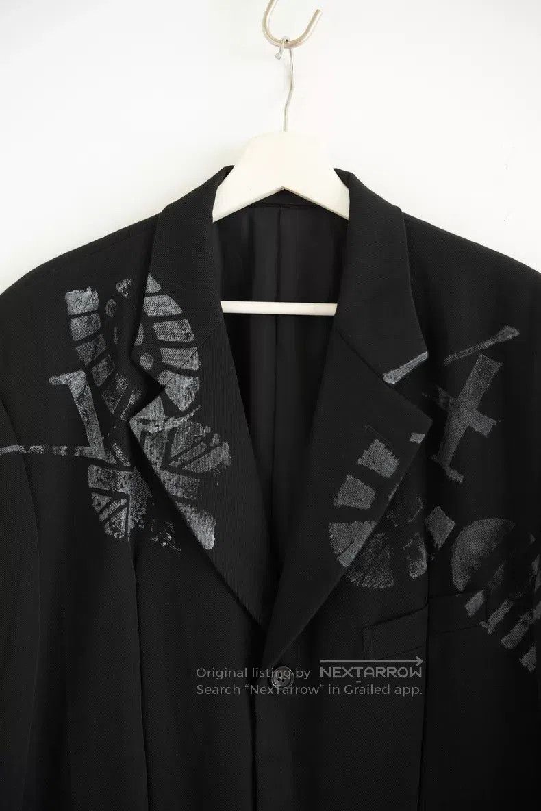 Comme des Garcons Comme Des Garcons Size L 95aw digital print suit with numbe Size 40R - 3 Thumbnail