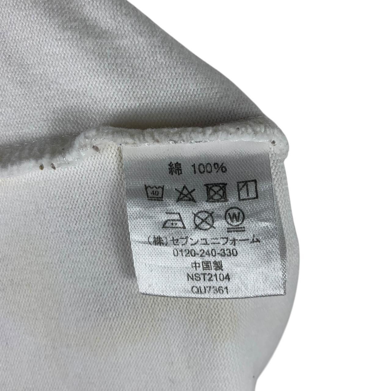 Japanese Brand SEVEN UNIFORM JAPAN Minimalist Design Baggy Tee Shirt Top Size L / US 10 / IT 46 - 8 Thumbnail