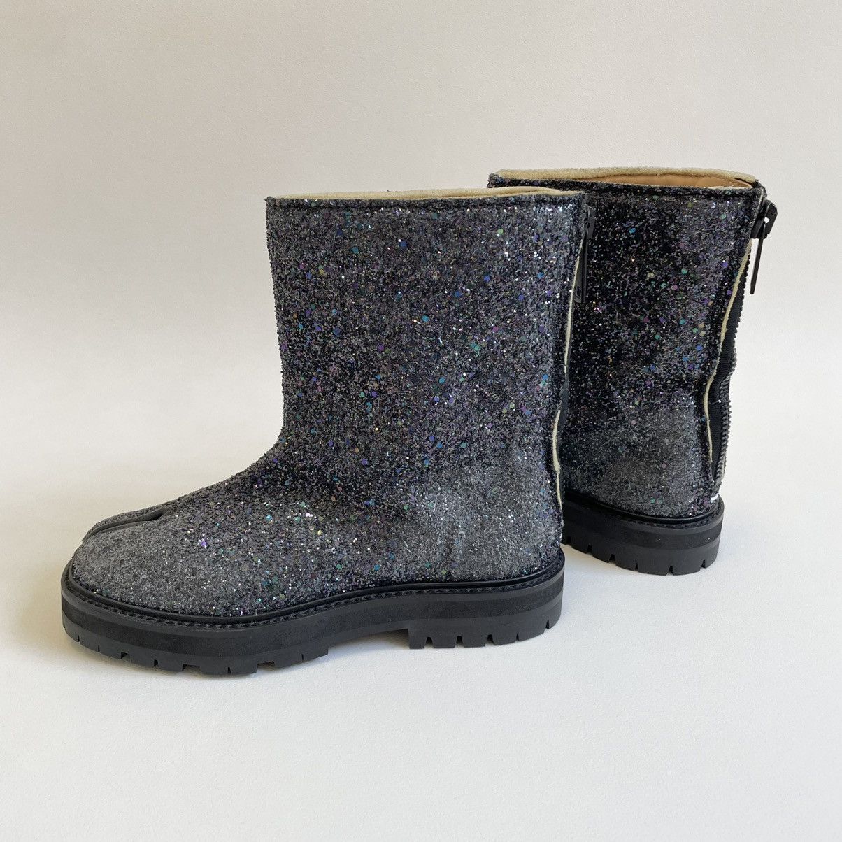 Maison Margiela A/W 19 Glitter Hunter Tabi Boots Size US 7 / IT 37 - 14 Thumbnail