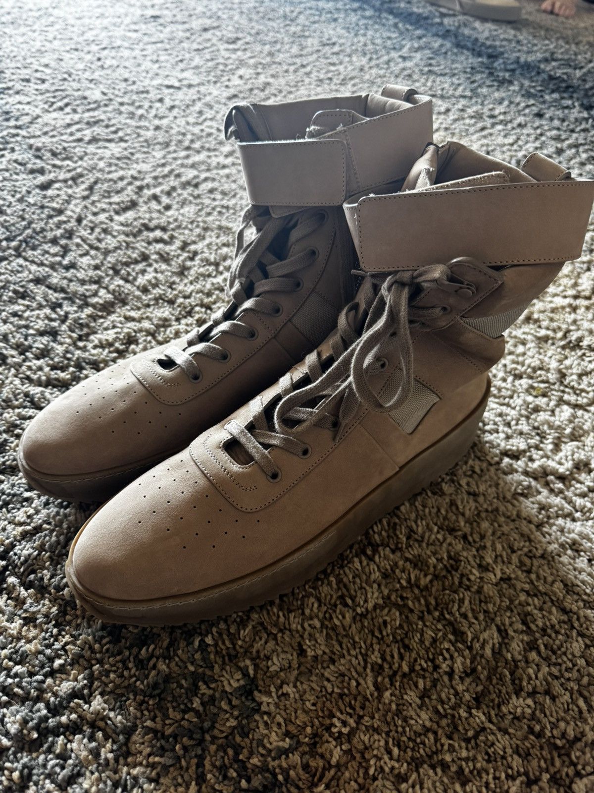 Fear of God Fear of God Suede Laced-Up Boots Size US 13 / EU 46 - 1 Thumbnail