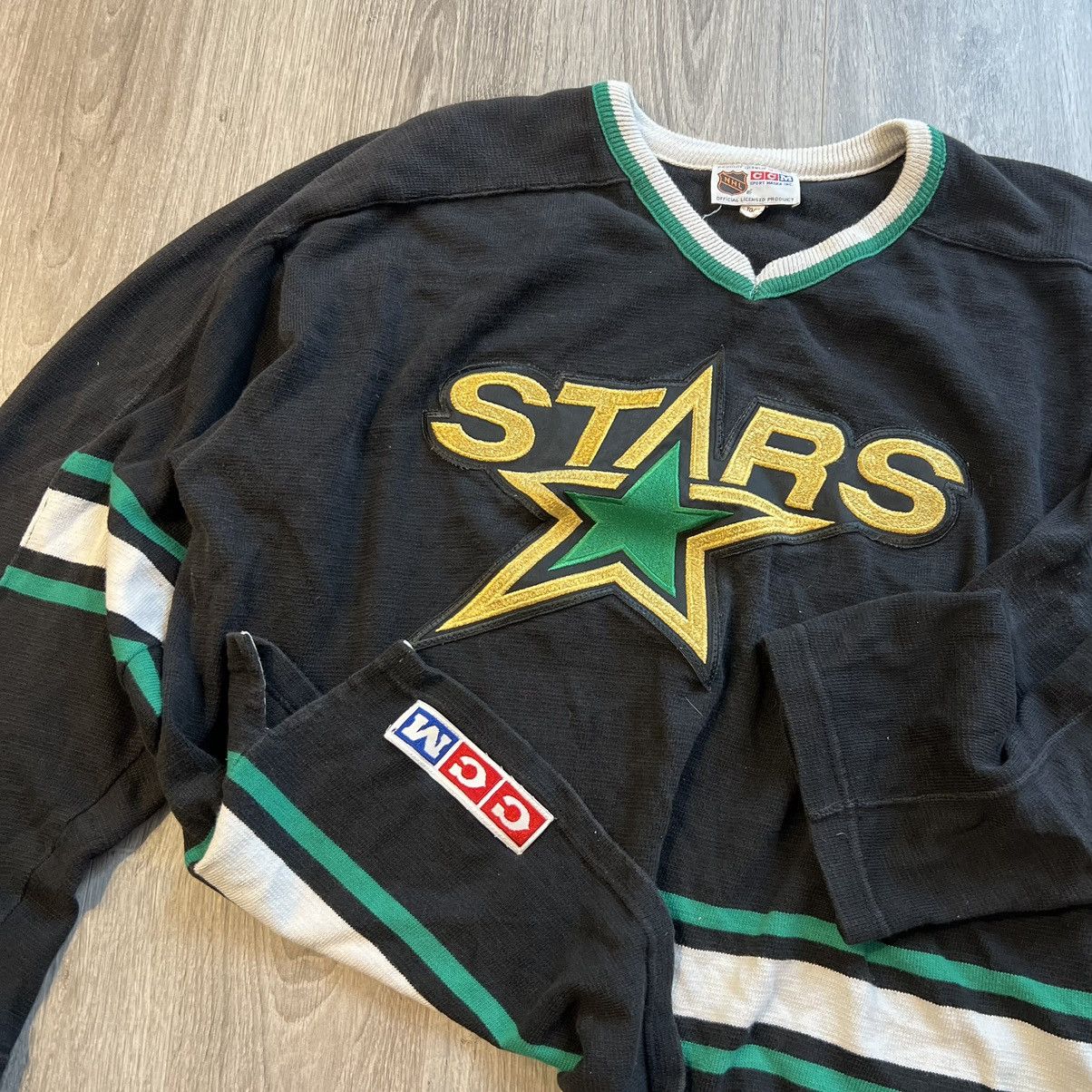 Ccm × Vintage Vintage Dallas stars hockey jersey sweater Size US XL / EU 56 / 4 - 2 Thumbnail
