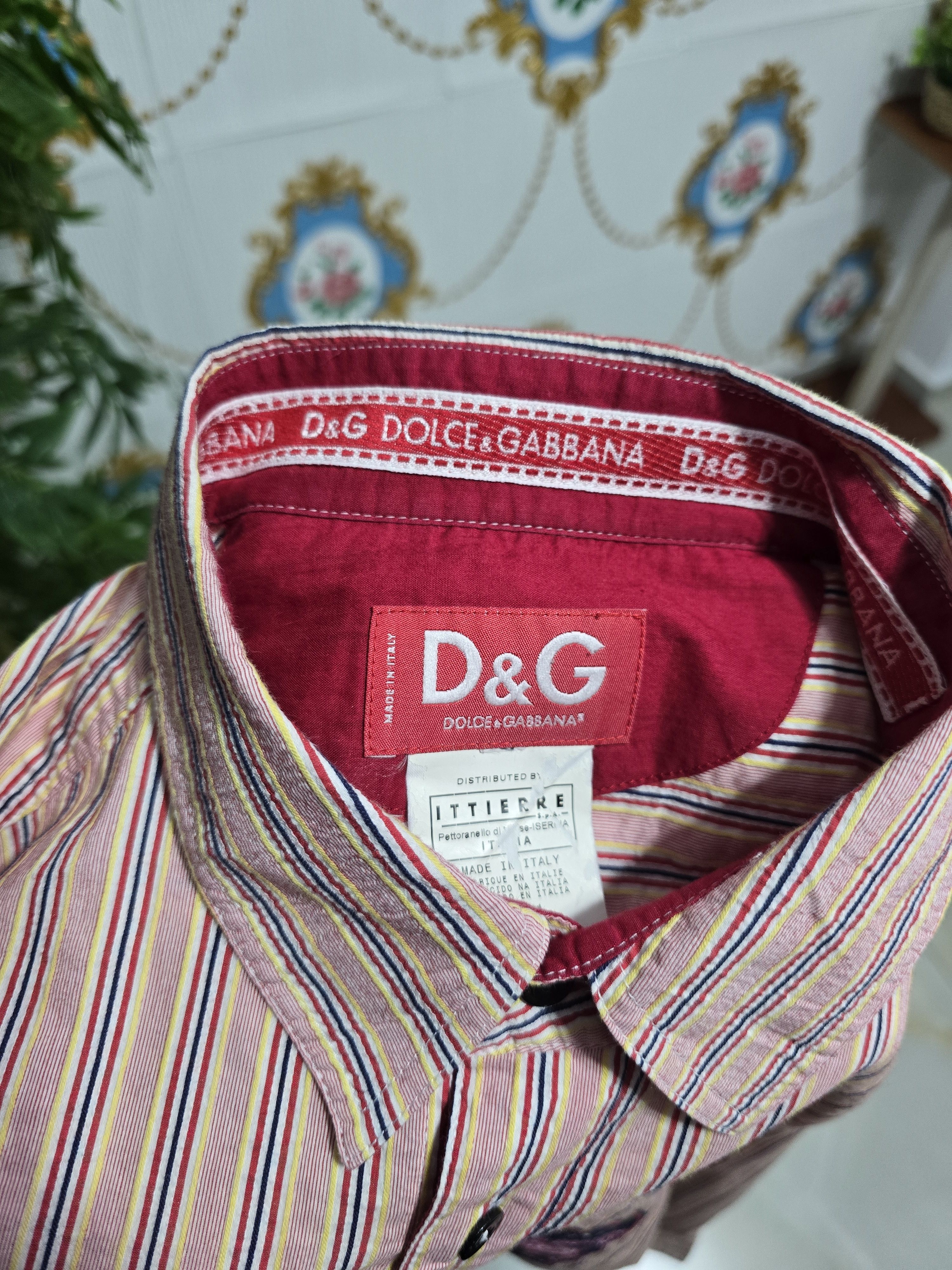 Dolce & Gabbana DOLCE & GABBANA vintage very RARE shirt y2k Size US M / EU 48-50 / 2 - 14 Thumbnail