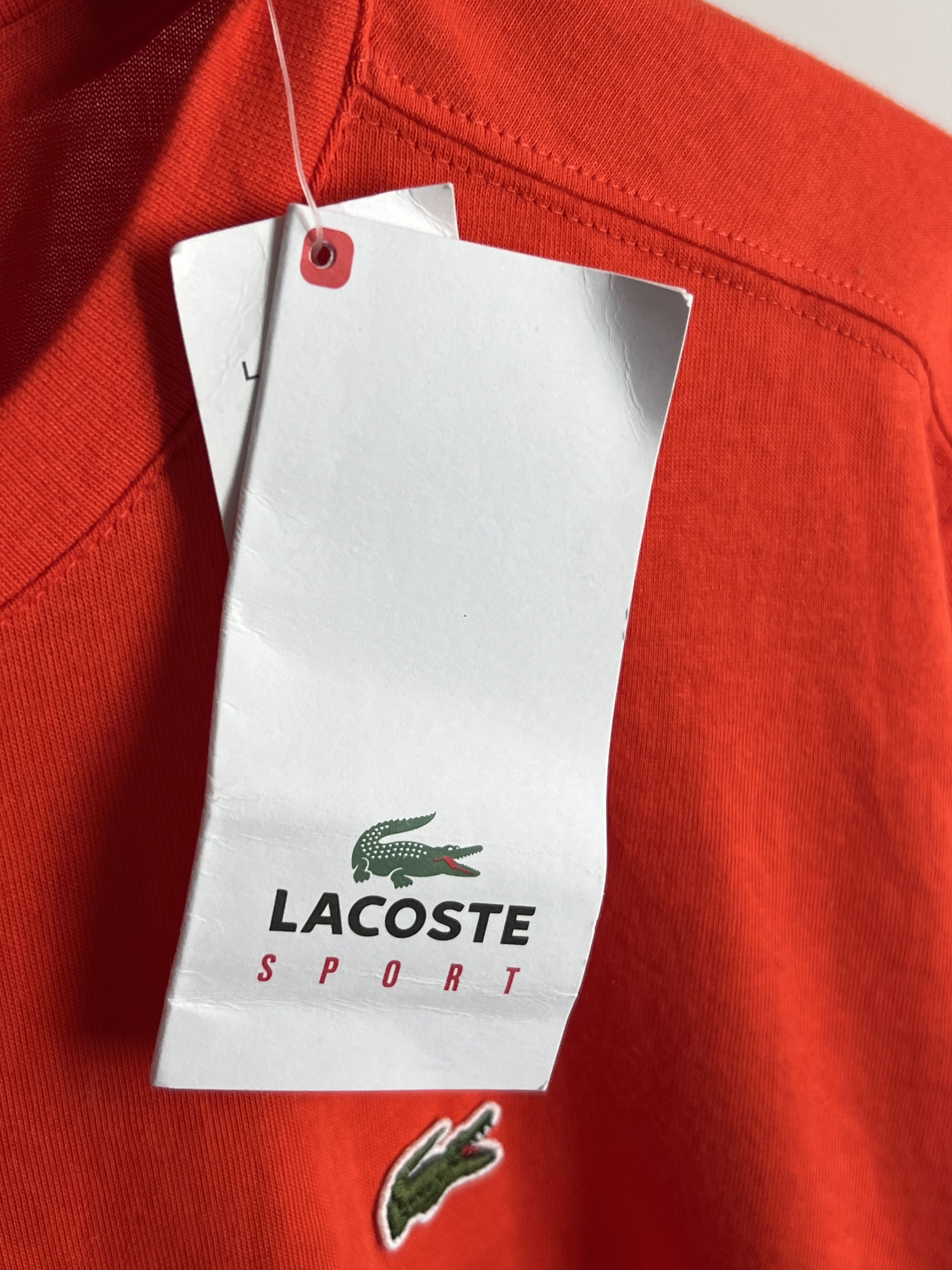 Lacoste Tee Lacoste Sport Orange T Shirt Size 4 Medium Size US M / EU 48-50 / 2 - 5 Thumbnail