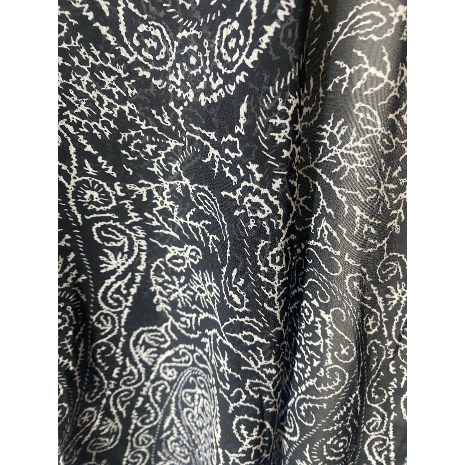 & Other Stories Women's Plus Size V Neck Half Sleeve Chiffon Cardigan 2XL Size XXL / US 16-18 / IT 52-54 - 4 Thumbnail