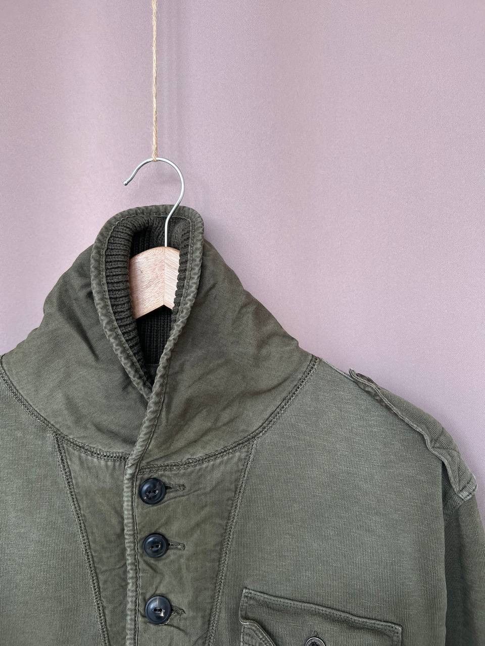 Polo Ralph Lauren Polo Ralph Lauren Knit Rib Military Pullover Men Size M Size US M / EU 48-50 / 2 - 6 Thumbnail