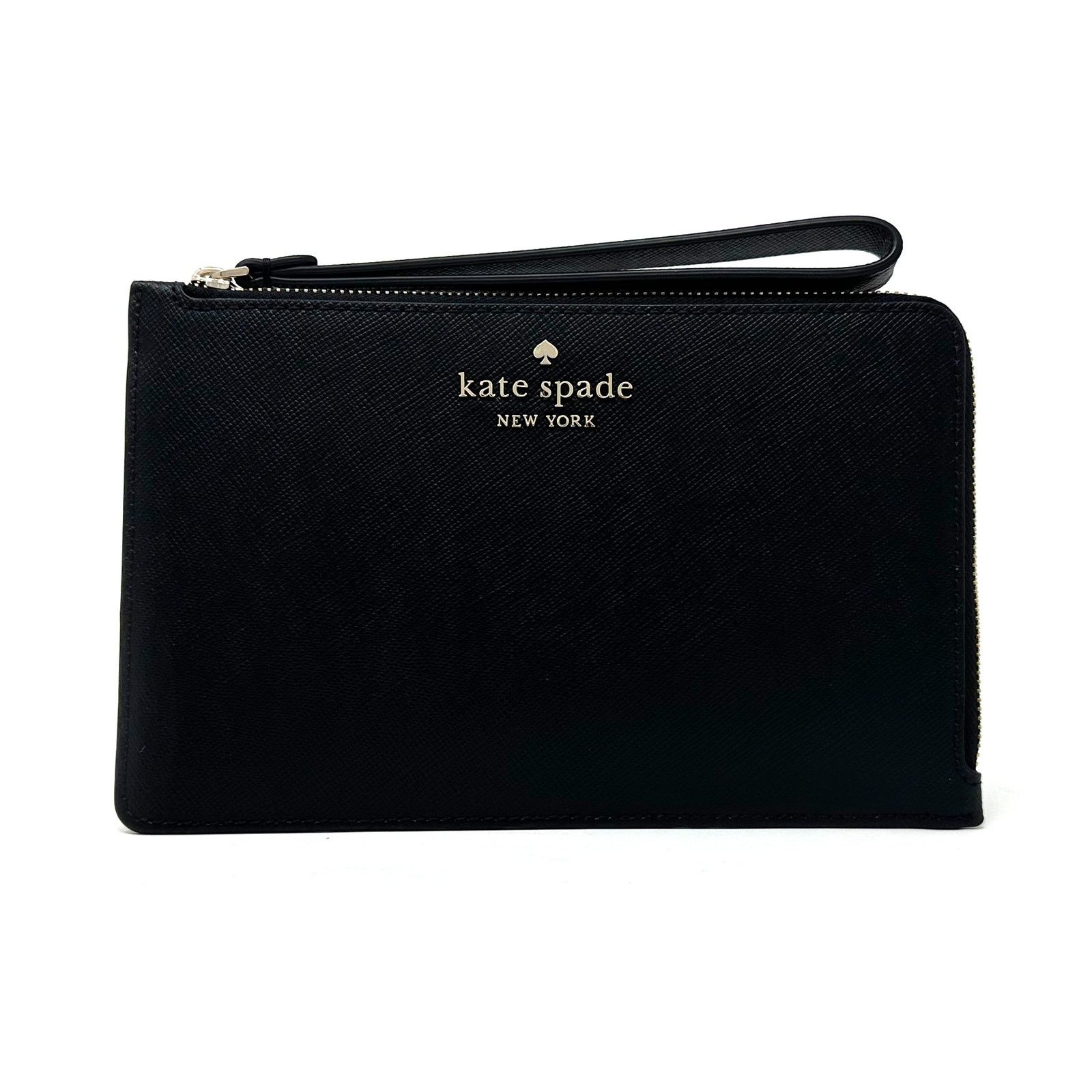 Kate Spade Kate Spade Staci Medium L-Zip Wristlet in Black wlr00134 Size ONE SIZE - 1 Thumbnail