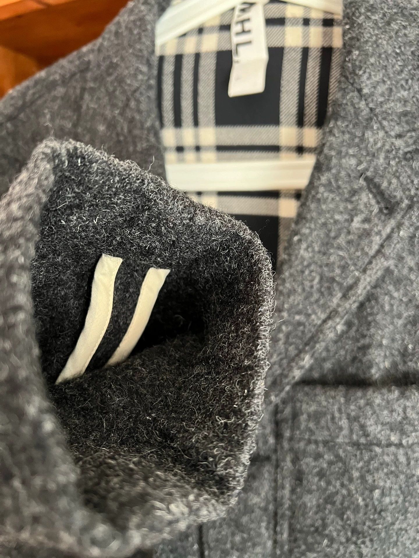 Other MHL Vintage Wool Blend Work Blazer Charcoal Gray L Size US L / EU 52-54 / 3 - 7 Thumbnail