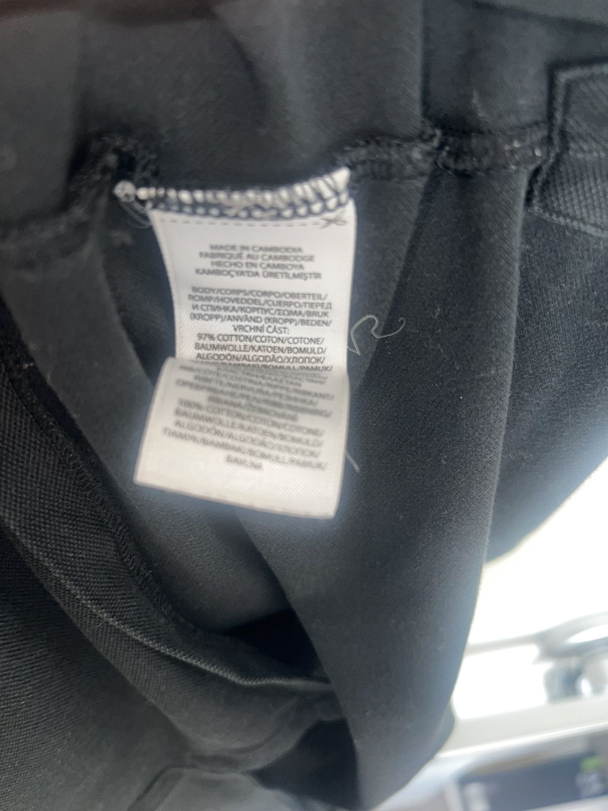 Polo Ralph Lauren Polo Ralph Lauren Black Zip Polo Shirt Slim Fit Stretch Size US L / EU 52-54 / 3 - 5 Thumbnail