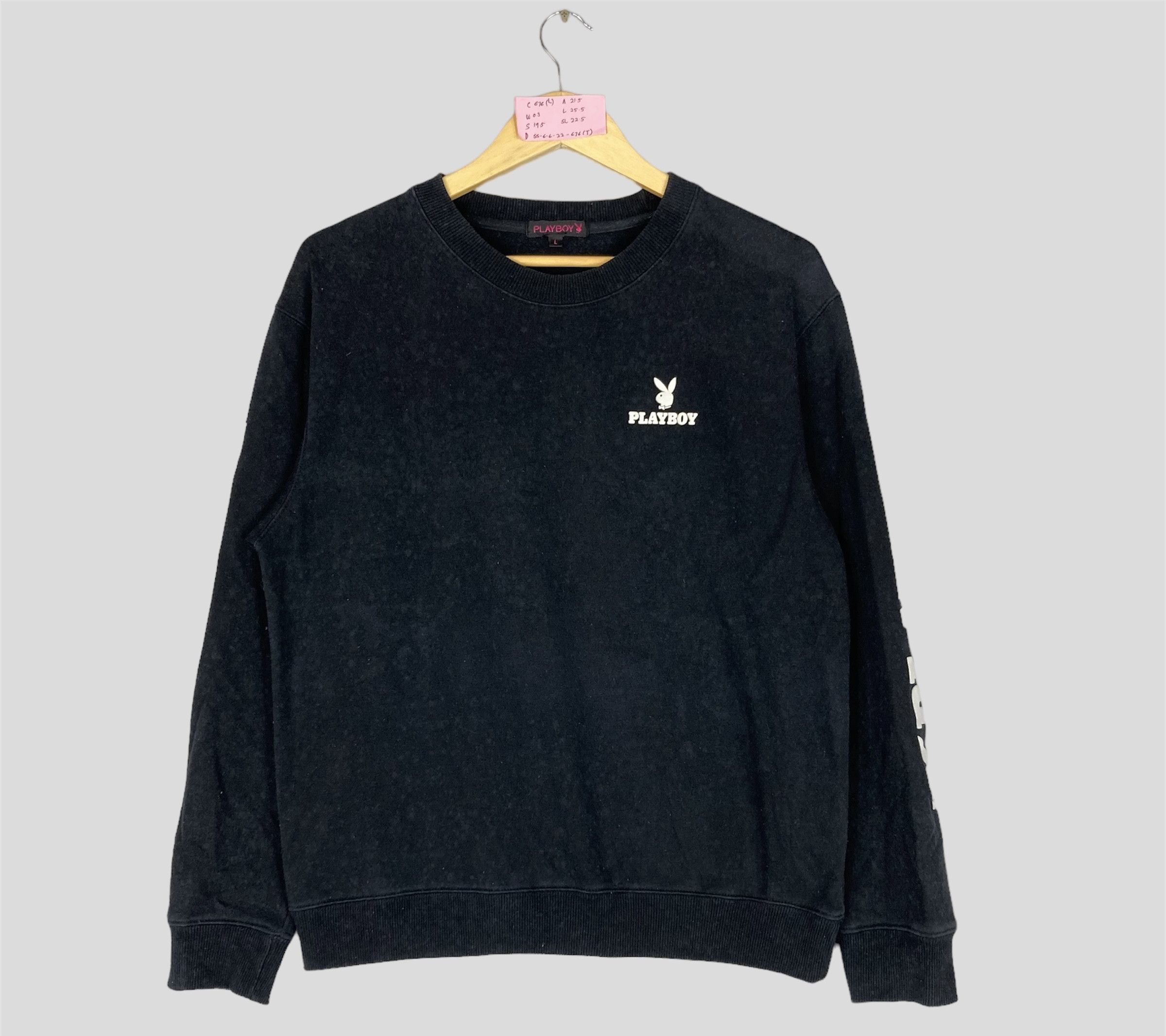 Playboy Vintage PLAYBOY Big Bunny Logo Crewneck Sweatshirt Size US L / EU 52-54 / 3 - 2 Thumbnail
