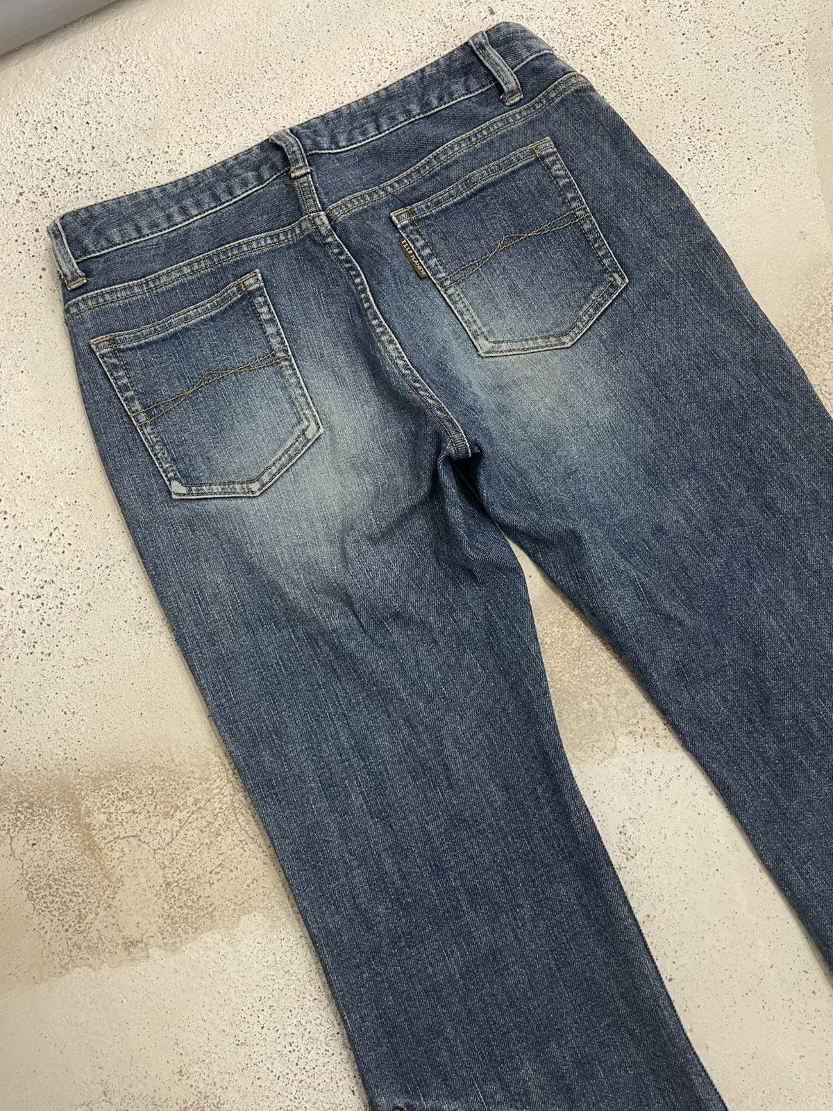 Hysteric Glamour Elle Planette Flare Stud Thread Asymmetrical Cut Design Size 26" / US 2 / IT 38 - 11 Thumbnail
