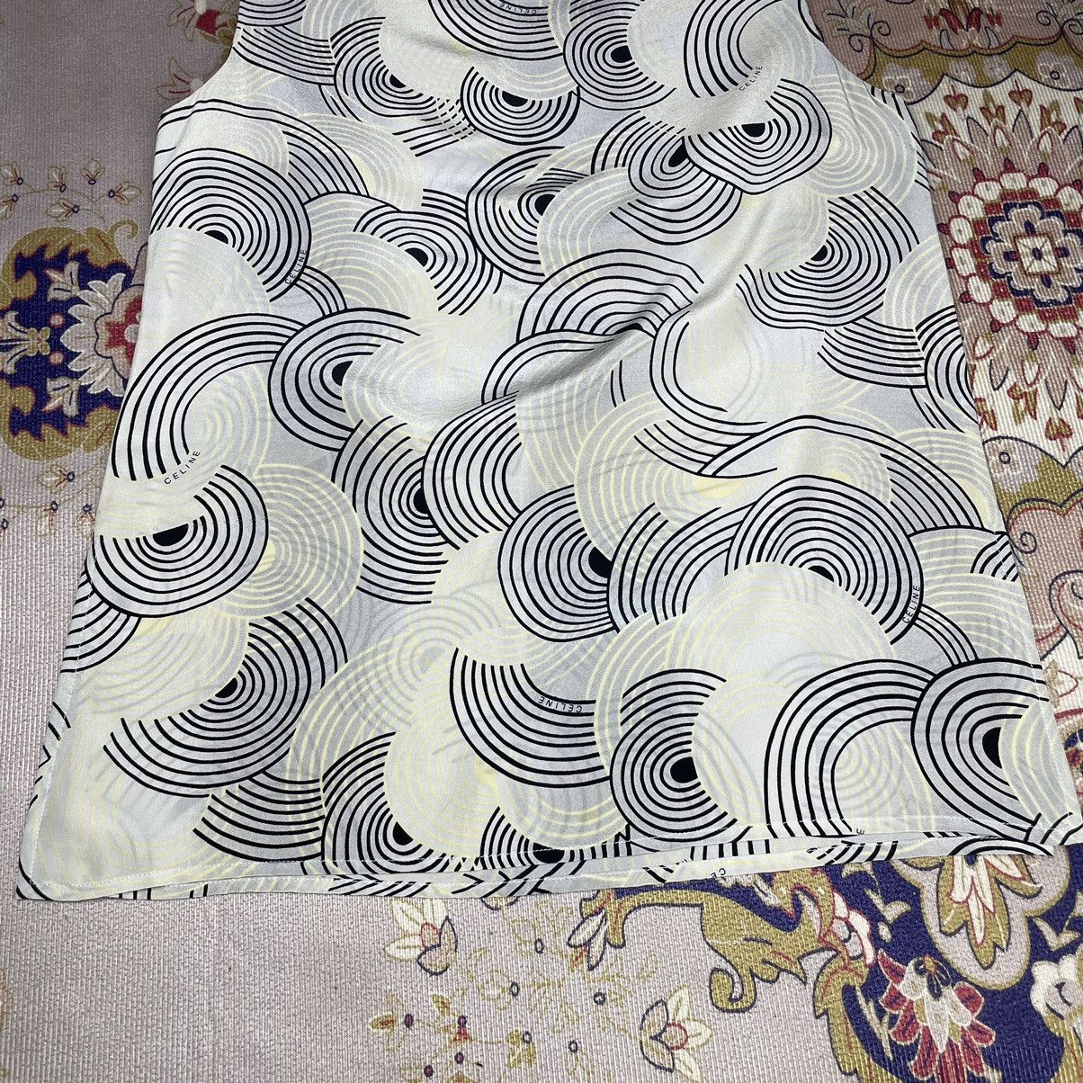 Celine 110* Vintage Celine FullSuit Silk Dress Size S / US 4 / IT 40 - 12 Thumbnail