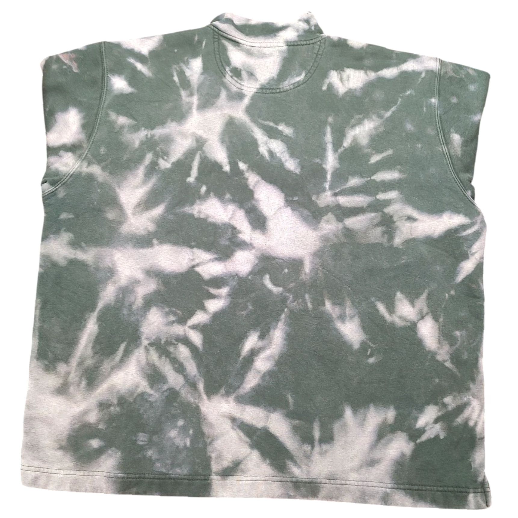 Carhartt VINTAGE Carhartt Mens XL Green 1/4 Zip Sweatshirt Acid Wash Tie Dye Size US XL / EU 56 / 4 - 3 Thumbnail