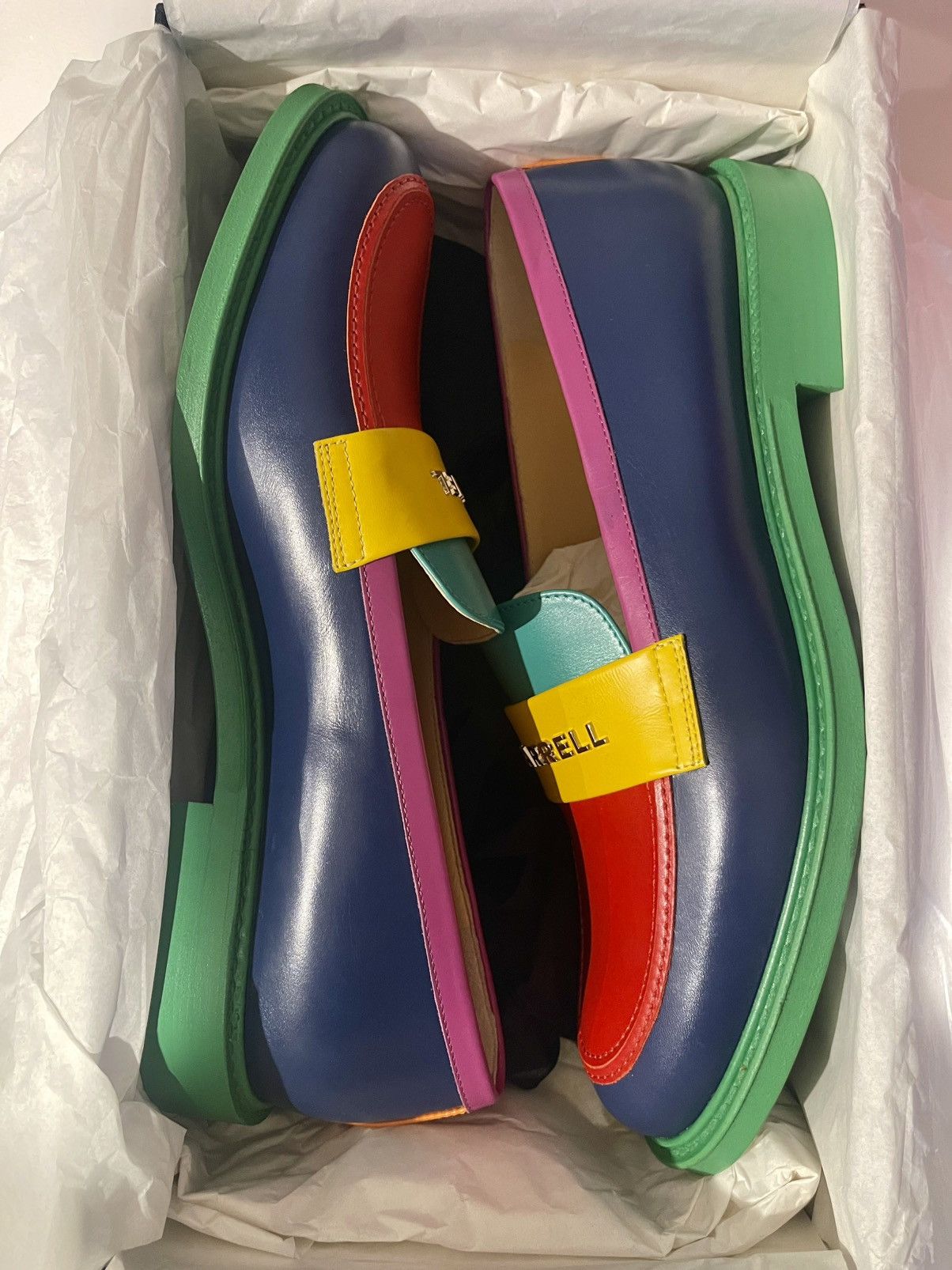 Chanel 2019 Pharrell Williams x CHANEL Loafers Multicolor Size US 13 / EU 46 - 8 Thumbnail