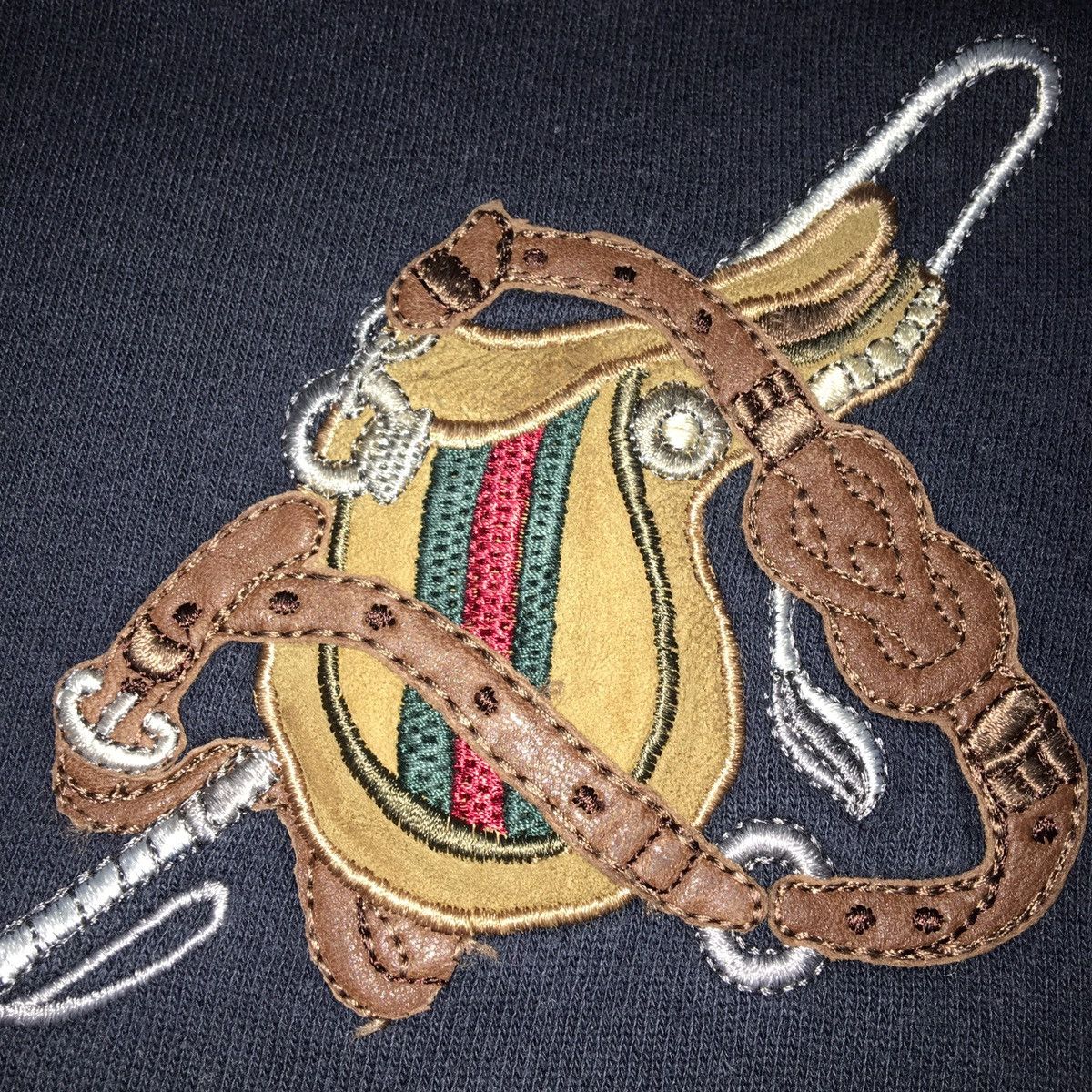 Gucci Vintage GUCCI Crewneck Sweatshirt Size US M / EU 48-50 / 2 - 9 Thumbnail