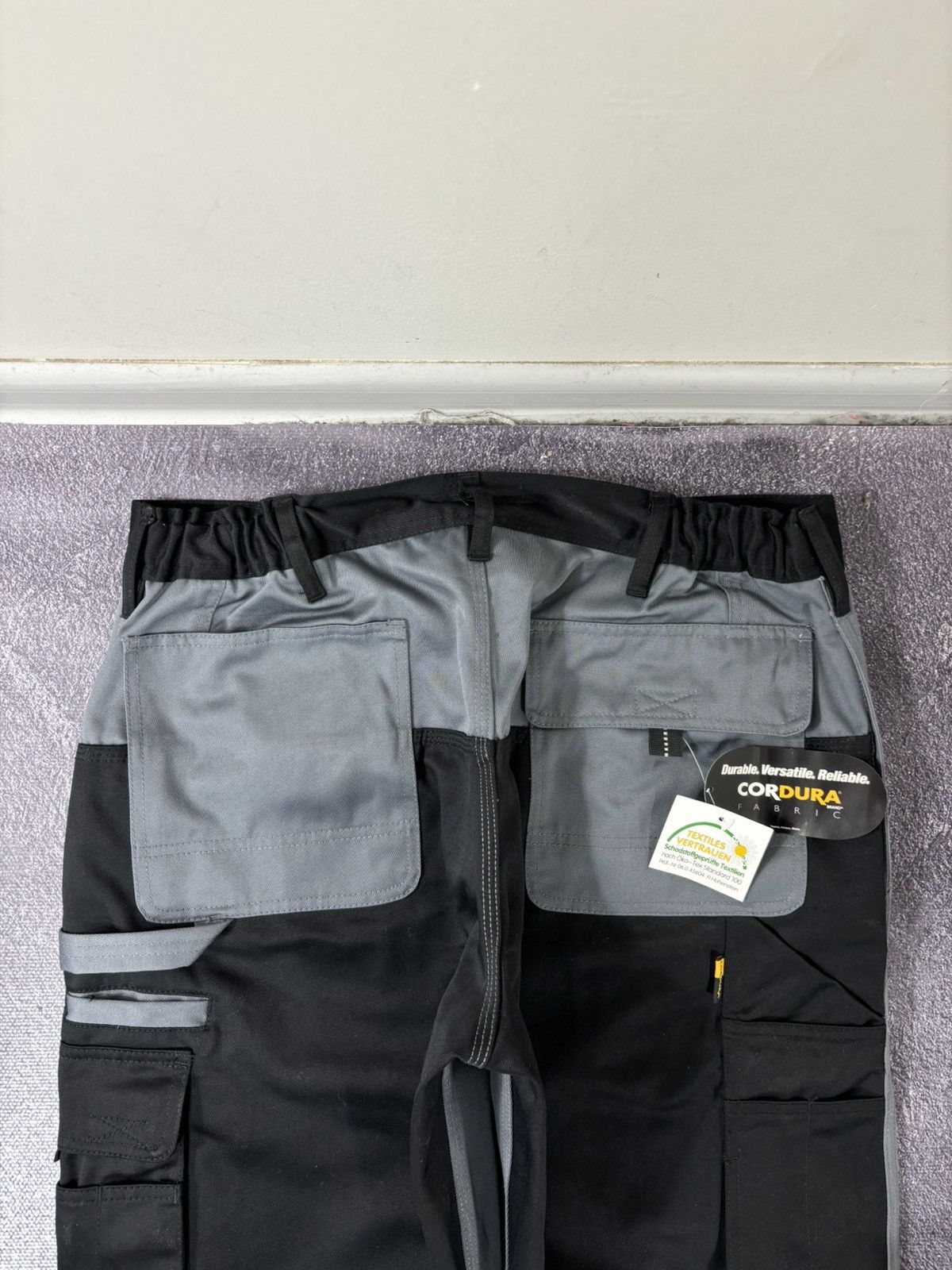 Other Engelbert Strauss Double Knee Cordura Workwear Cargo Pants Size US 33 - 15 Thumbnail