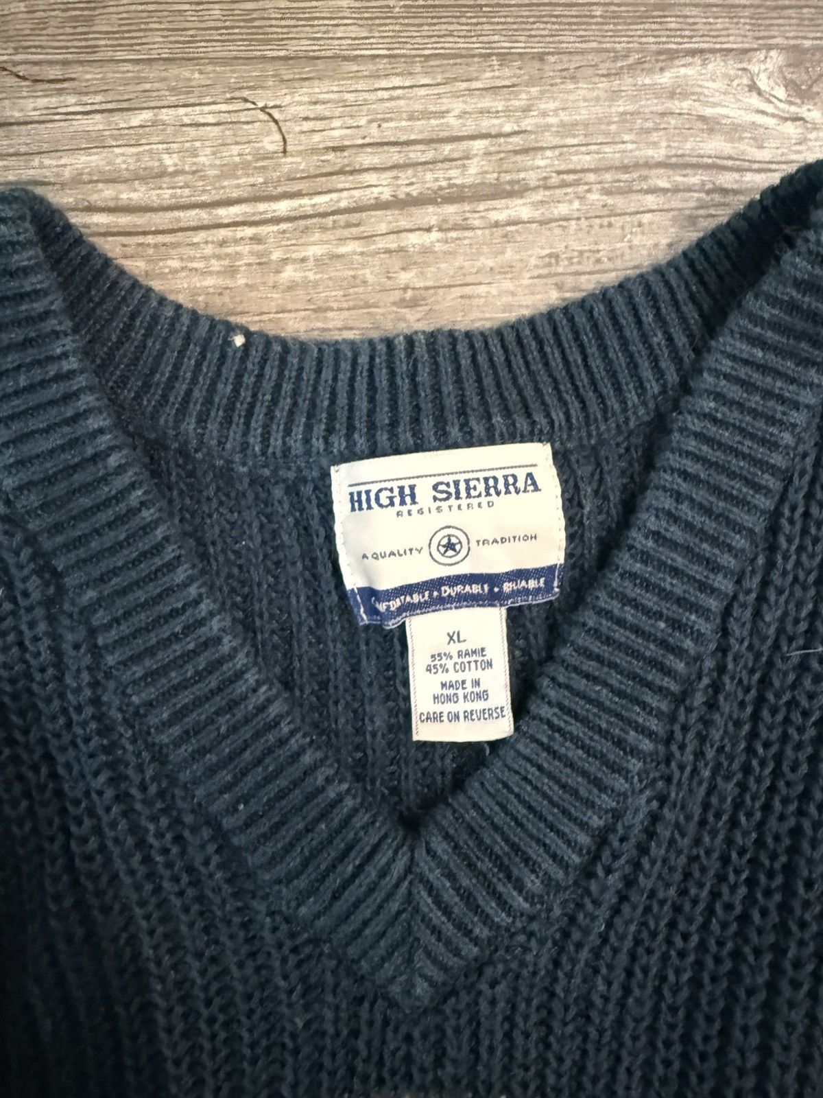 High Sierra Knitted Sweater Size US XL / EU 56 / 4 - 2 Thumbnail