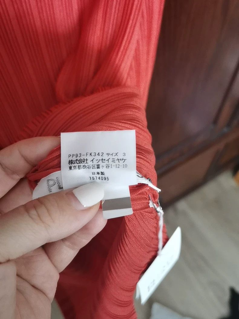 Issey Miyake Issey Miyake size:3 Orange ribbed top Size S / US 4 / IT 40 - 3 Thumbnail
