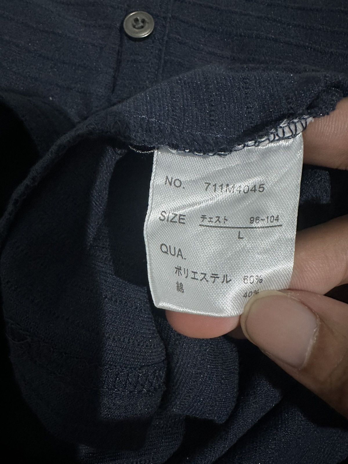 Japanese Brand Japanese DoubleLayer Longsleeve Raf Simons Style Size US L / EU 52-54 / 3 - 10 Thumbnail