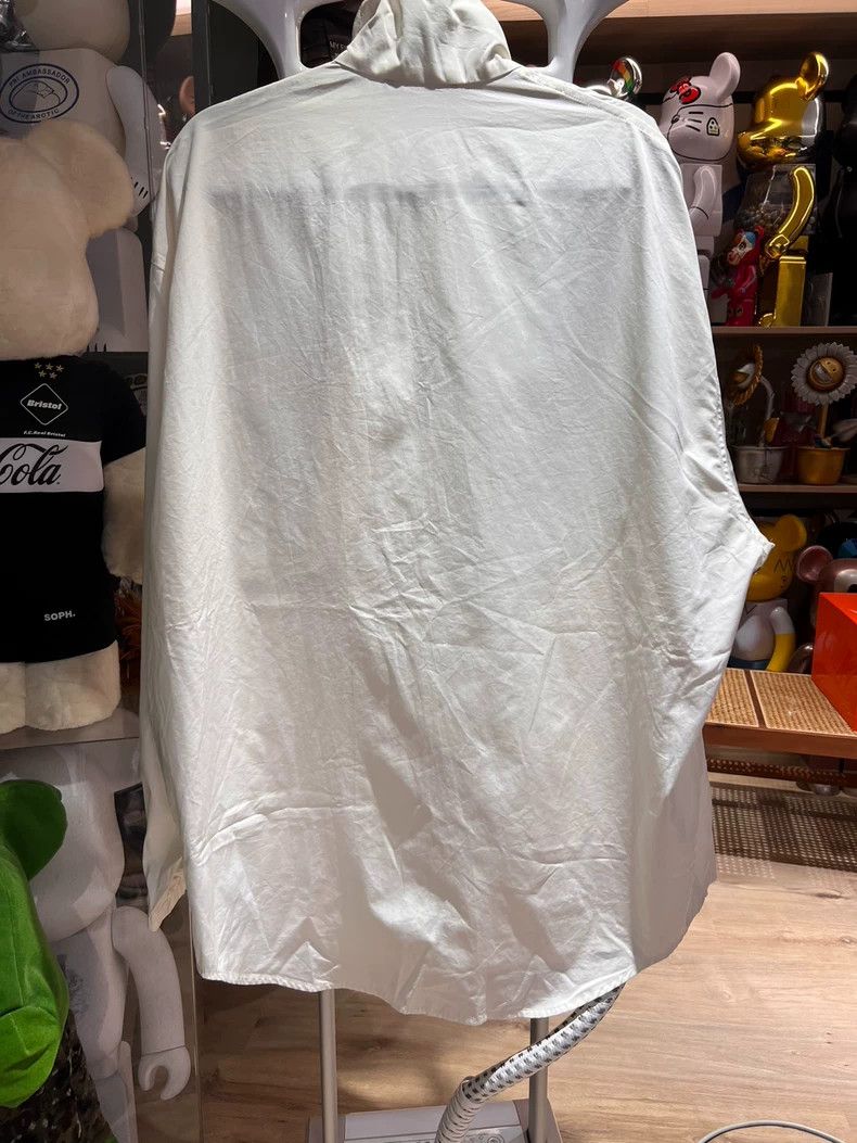 Balenciaga Balenciaga White Embroidered Logo Windbreaker Size 44 In S Size US S / EU 44-46 / 1 - 4 Thumbnail