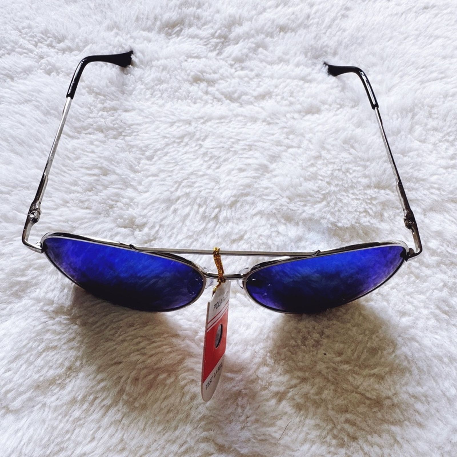 Other Freya Blue w/Silver Rim Mirrored Sunglasses Size ONE SIZE - 4 Thumbnail