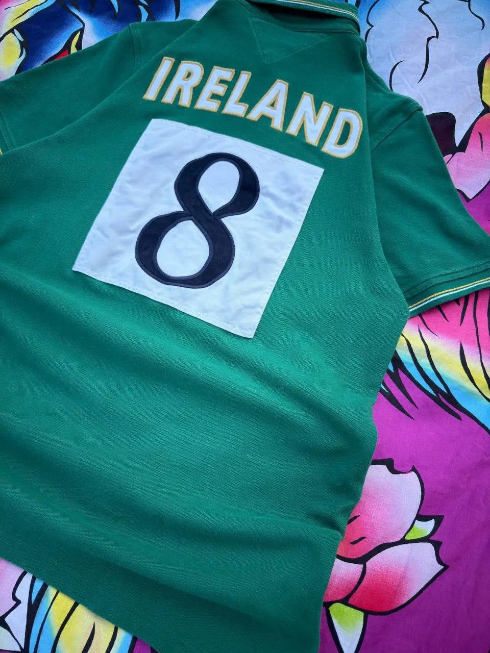 Tommy Hilfiger Tommy Hilfiger Ireland #8 polo tshirt in green Size M Size US M / EU 48-50 / 2 - 8 Thumbnail