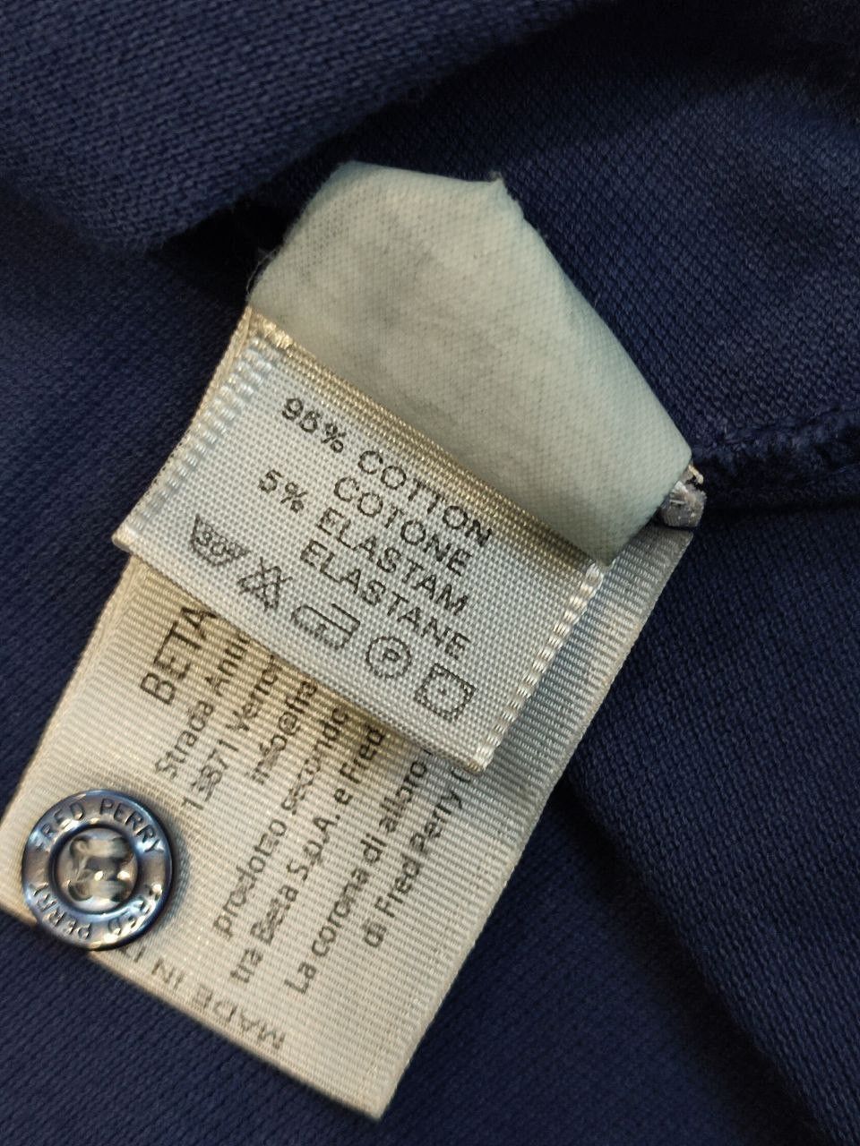 Fred Perry Vintage Fred Perry long sleeve polo shirt Blue 90s Itali Size US XL / EU 56 / 4 - 10 Thumbnail