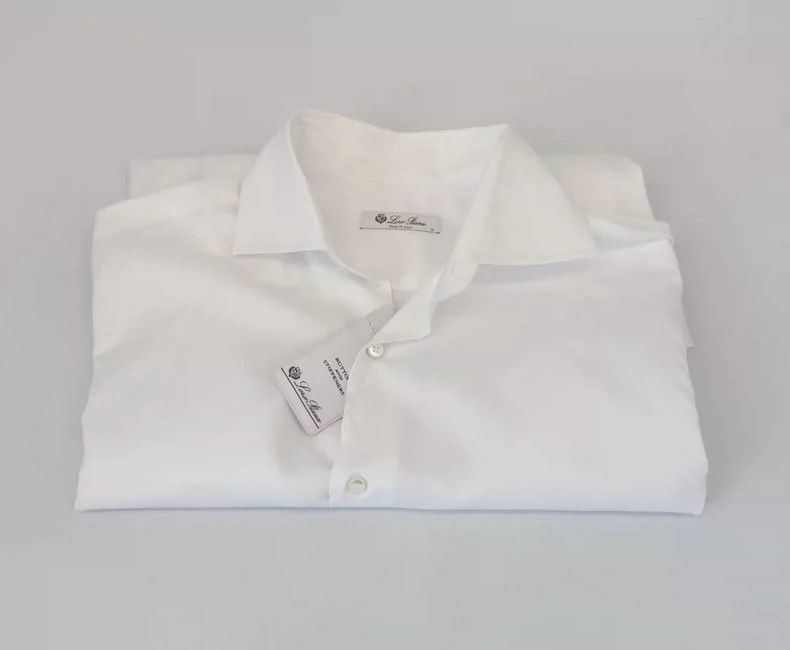 Loro Piana LORO PIANA Classic white shirt Size M / US 6-8 / IT 42-44 - 6 Thumbnail
