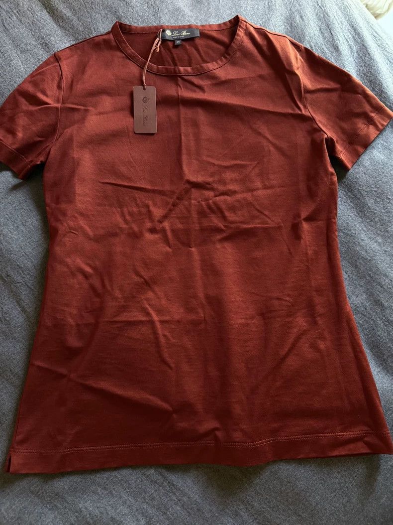 Loro Piana LORO PIANA Short Sleeve T-Shirts Size XS / US 0-2 / IT 36-38 - 1 Thumbnail