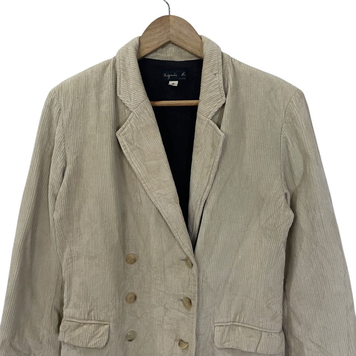 agnes b. Vintage Agnes B. Corduroy Jacket Size L / US 10 / IT 46 - 2 Thumbnail