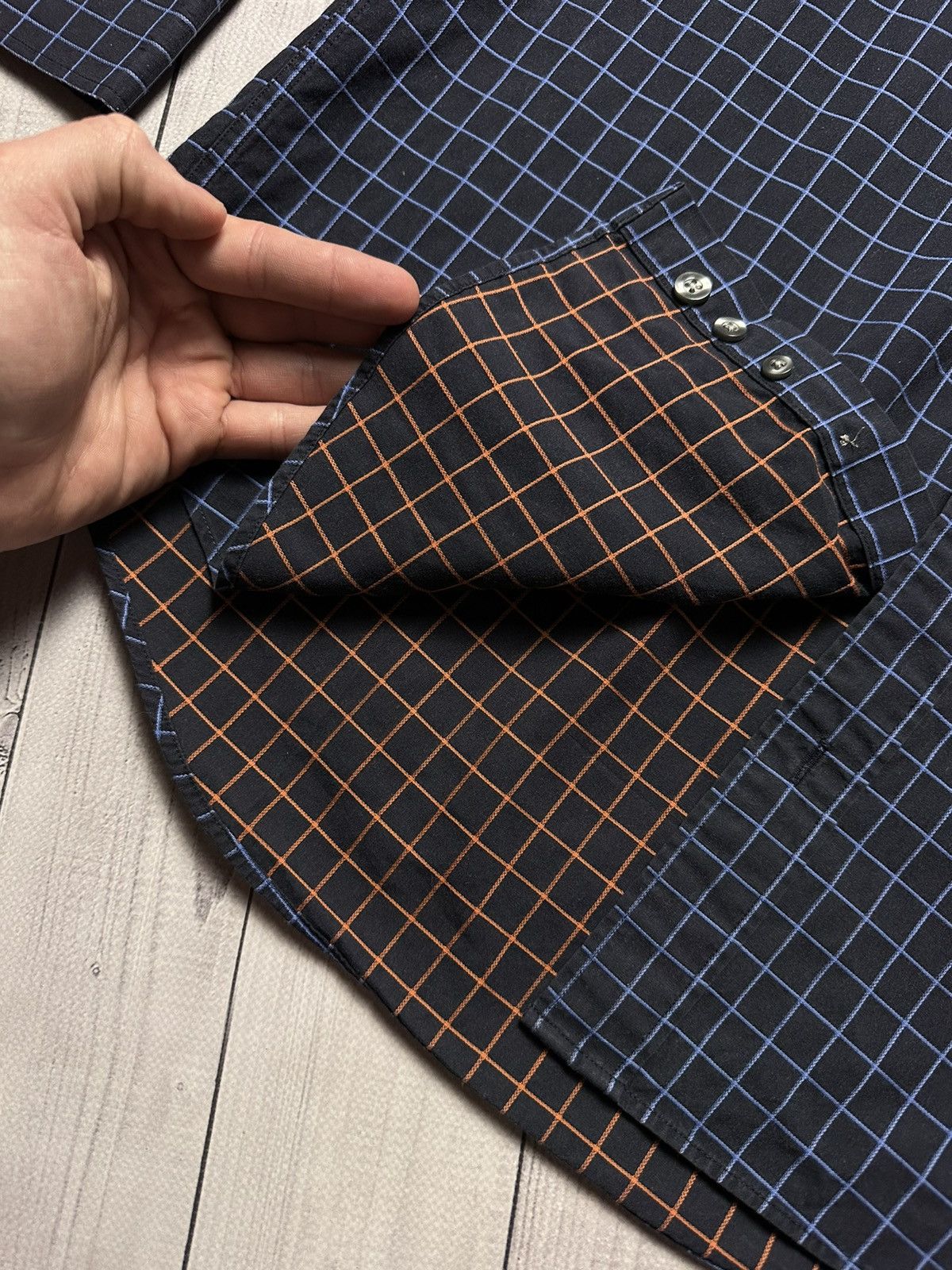 Yves Saint Laurent Vintage Yves Saint Laurent plaid shirt rare size M logo Size US M / EU 48-50 / 2 - 3 Thumbnail