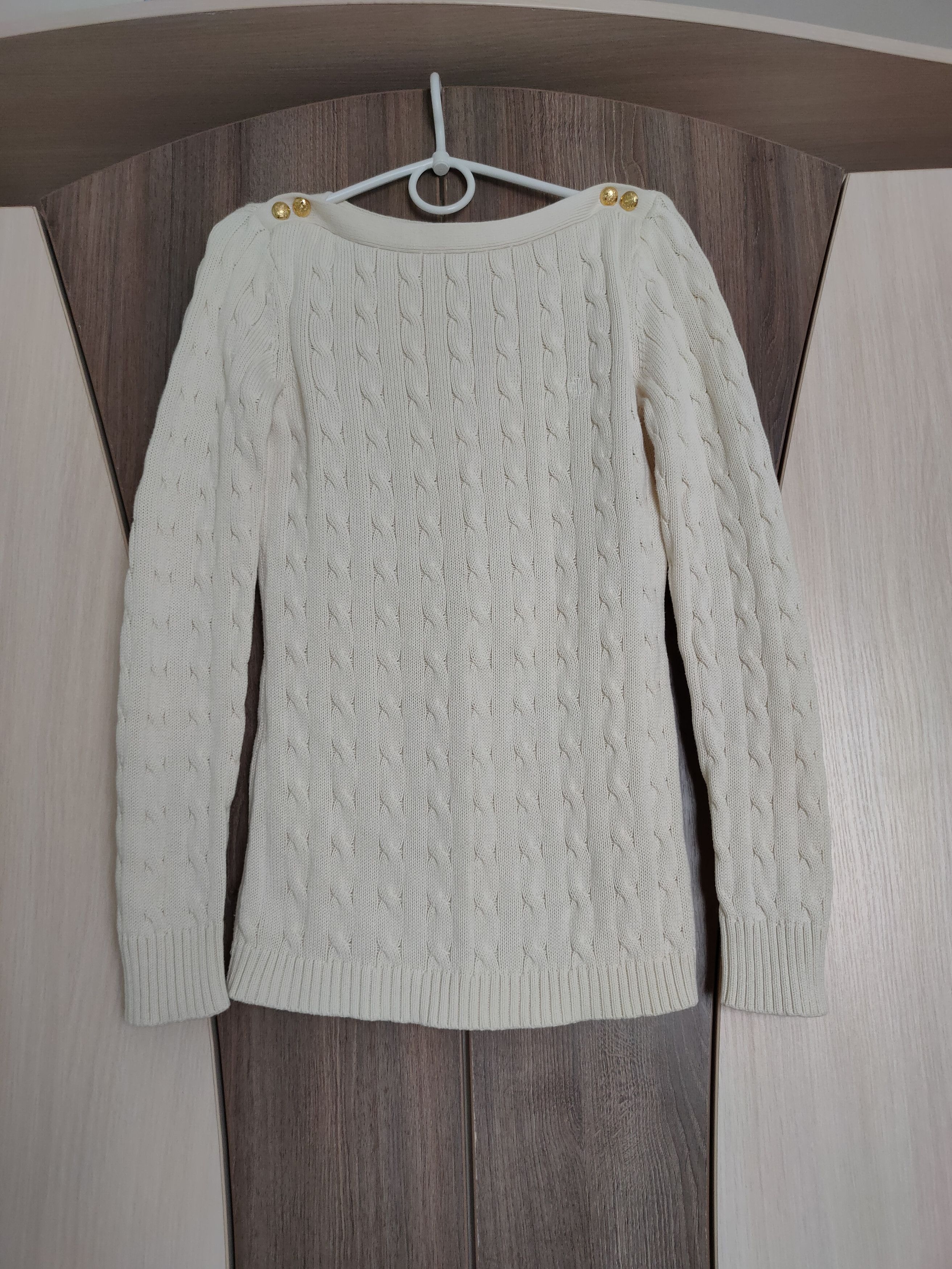 Lauren Ralph Lauren Lauren Ralph Lauren S Women's Knitted Sweater Polo RL Size S / US 4 / IT 40 - 3 Thumbnail